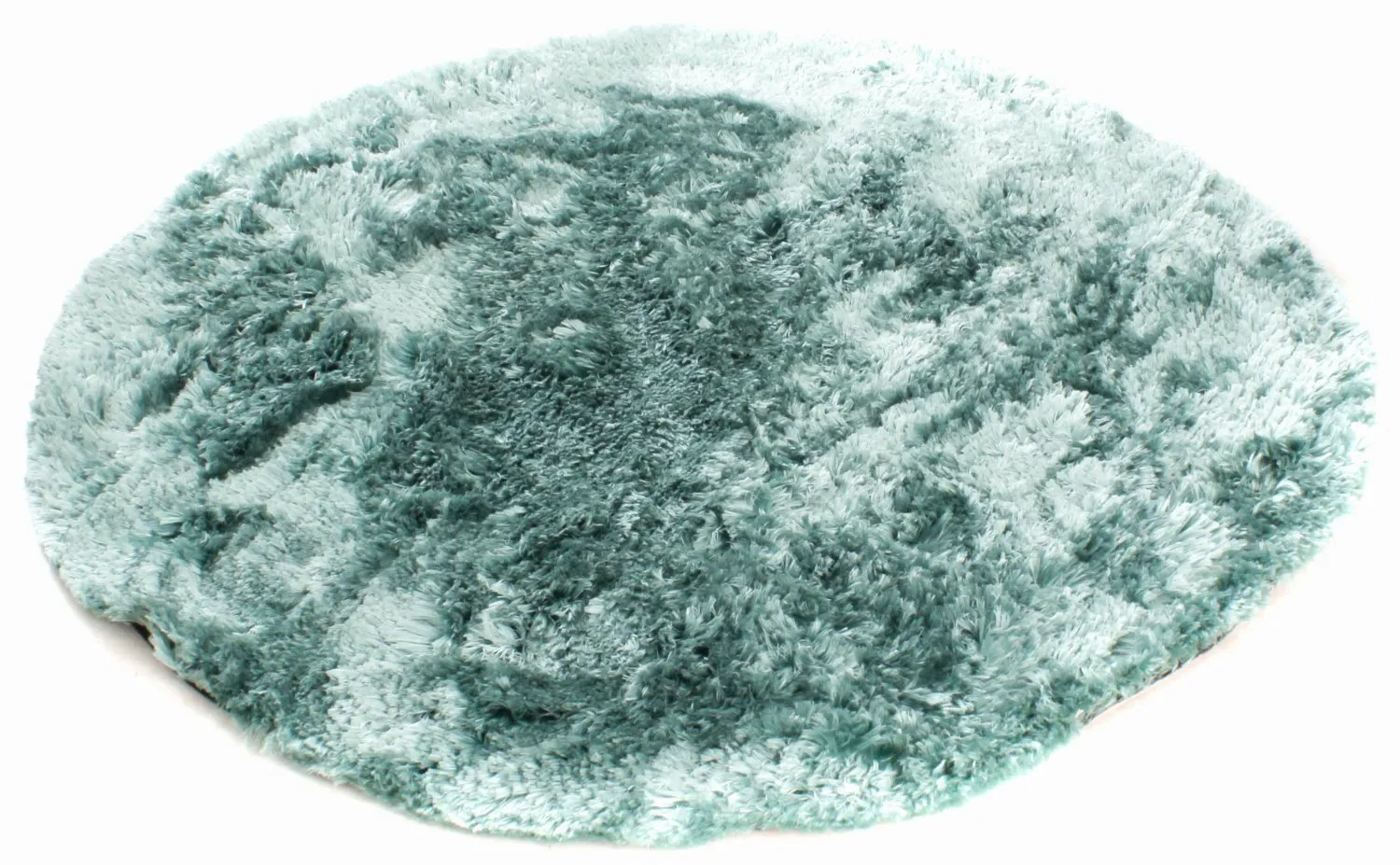 Ronde vloerkleden - Janjira (blauw/groen)