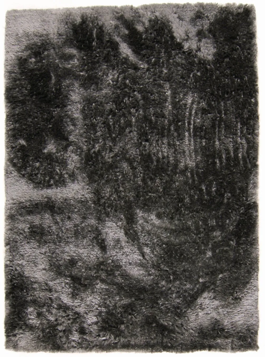 Hoogpolig vloerkleed - Janjira (grijs)