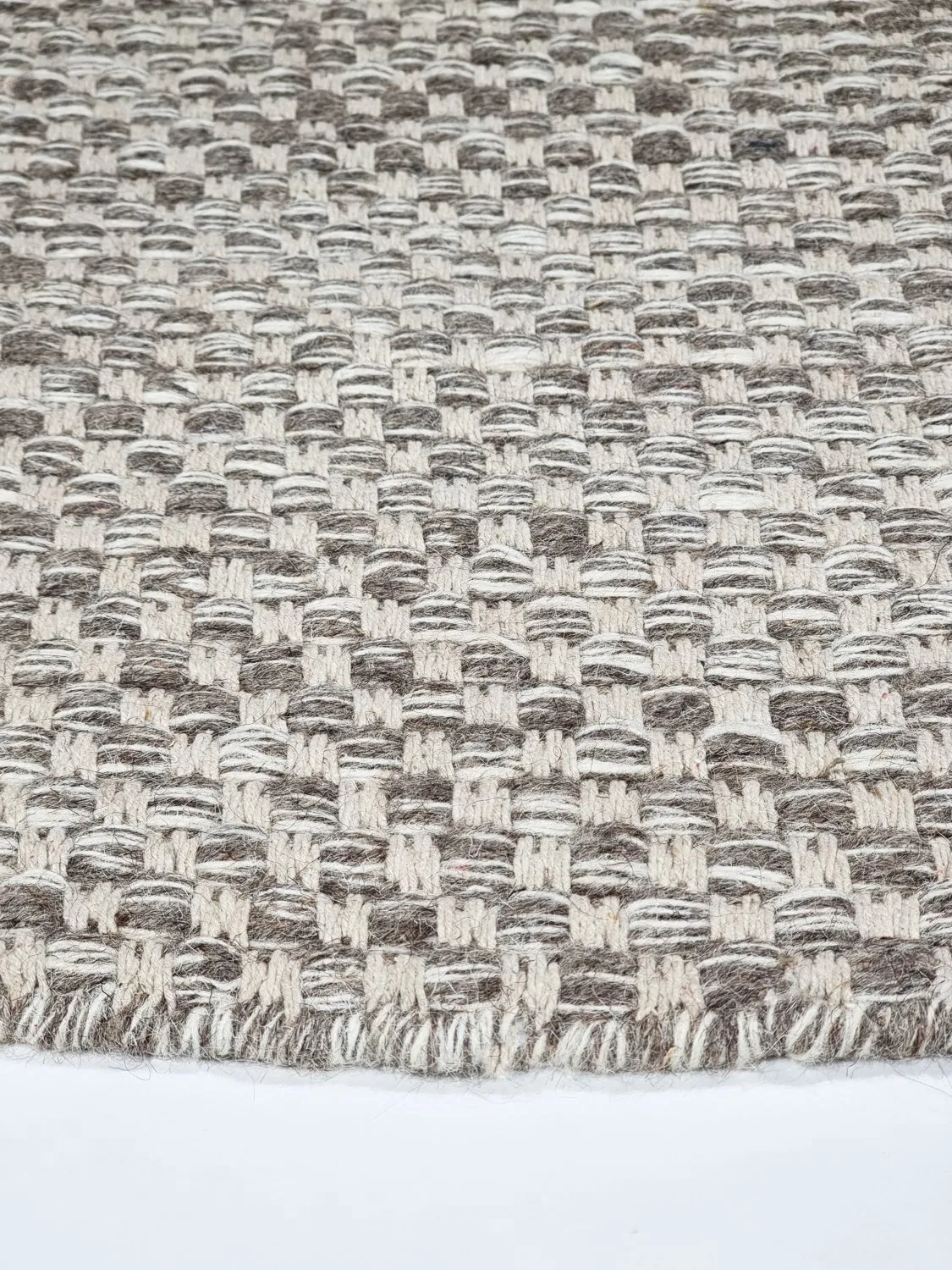 Ronde vloerkleden - Jenim (grijs/wit)