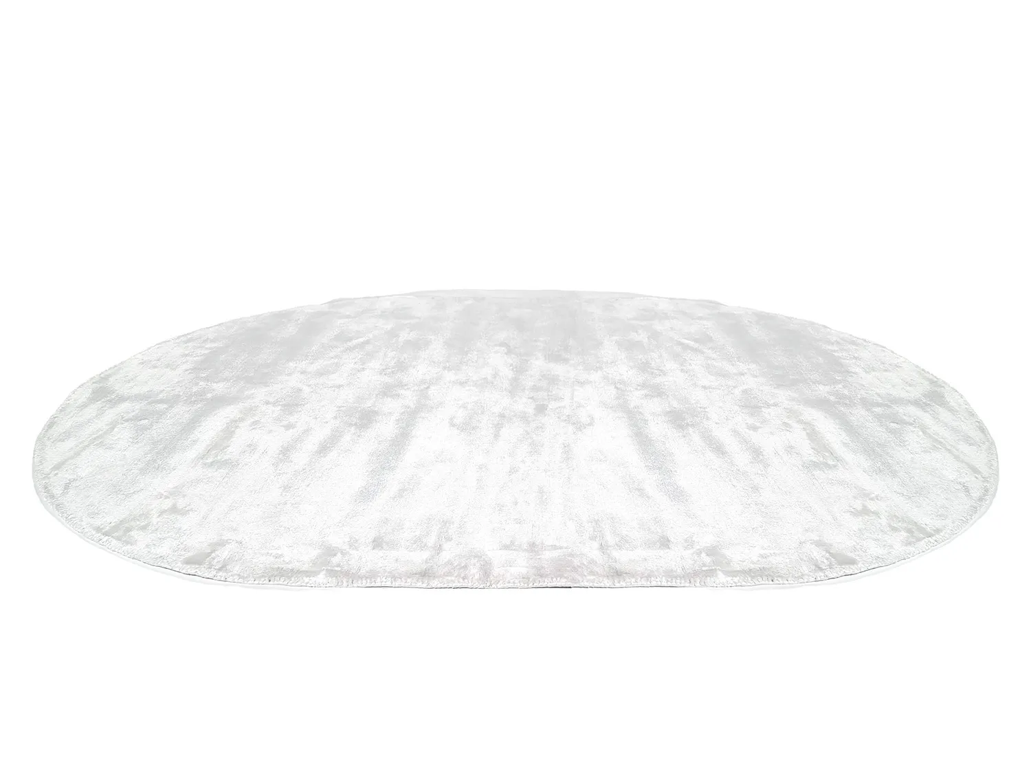 Ovaal viscose-vloerkleed - Jodhpur Special Luxury Edition (offwhite)