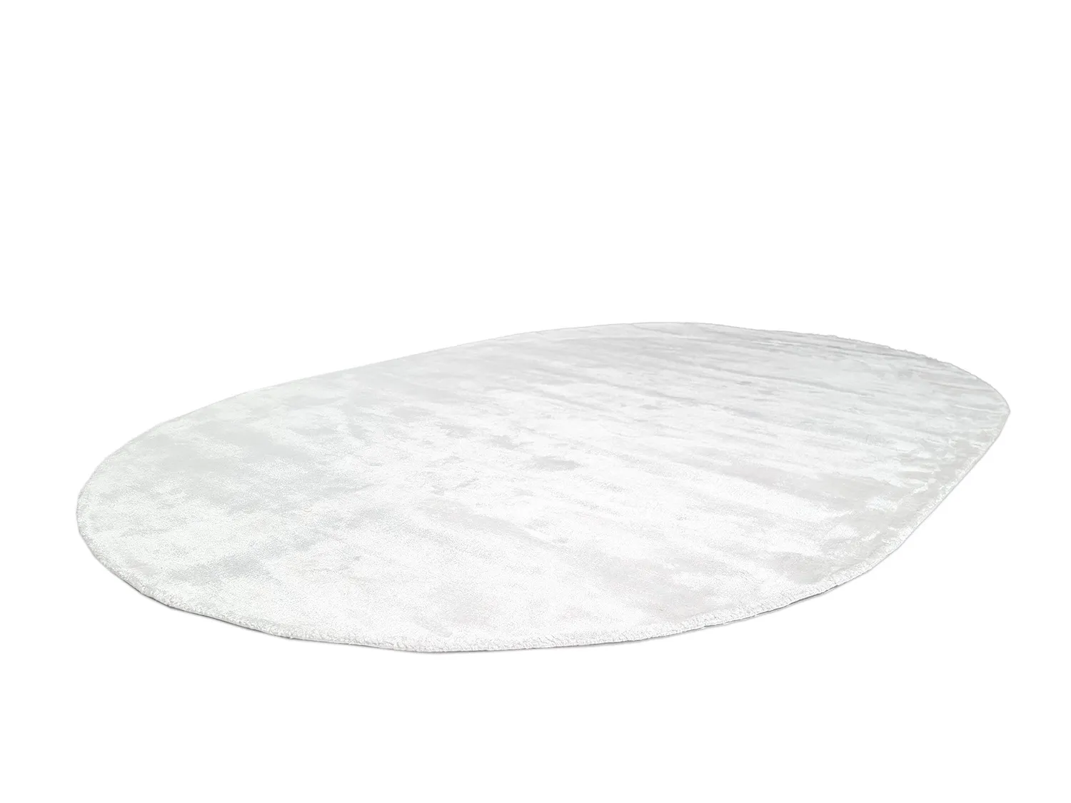 Ovaal viscose-vloerkleed - Jodhpur Special Luxury Edition (offwhite)