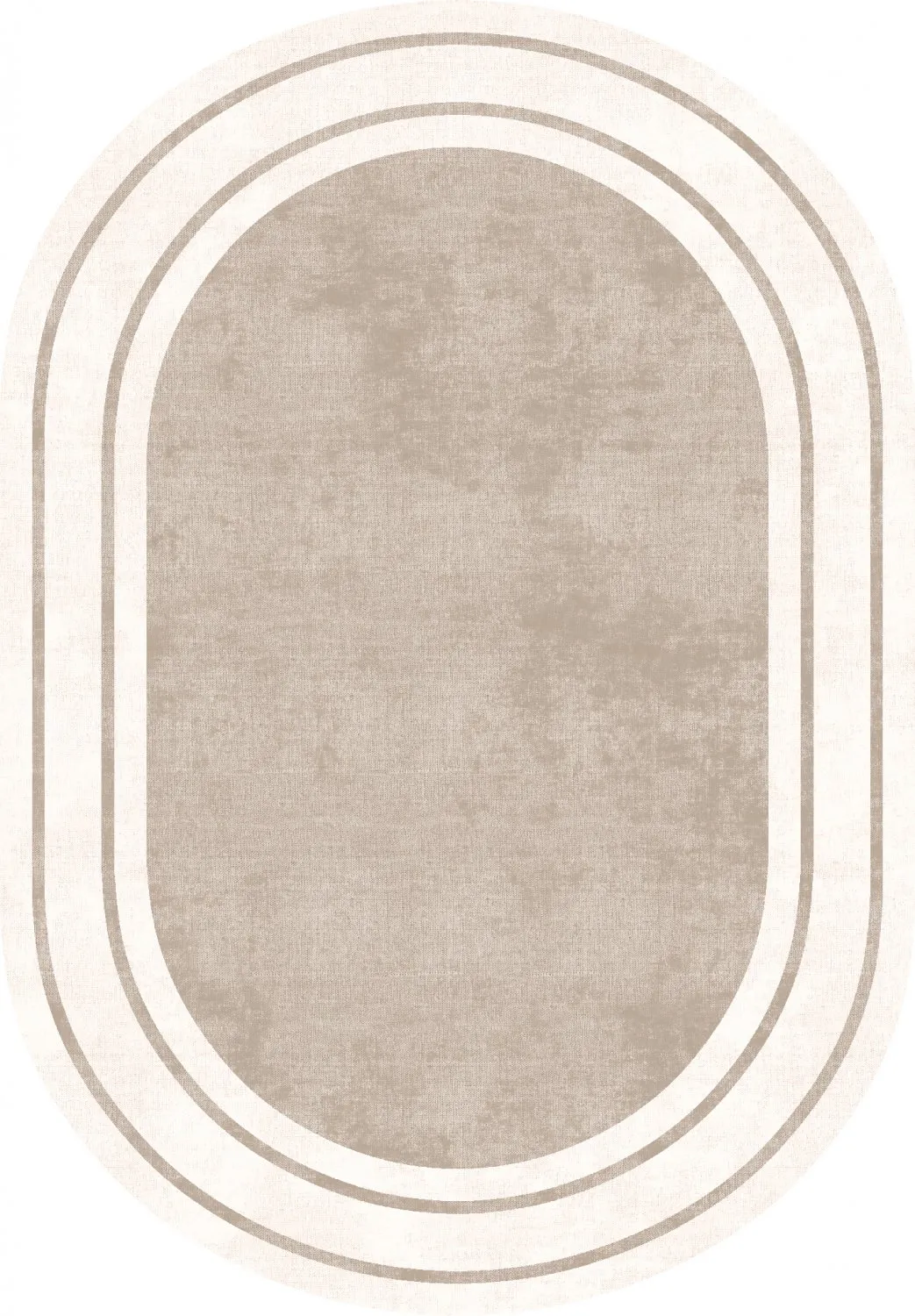 Ovaal tapijt - Josie (beige)