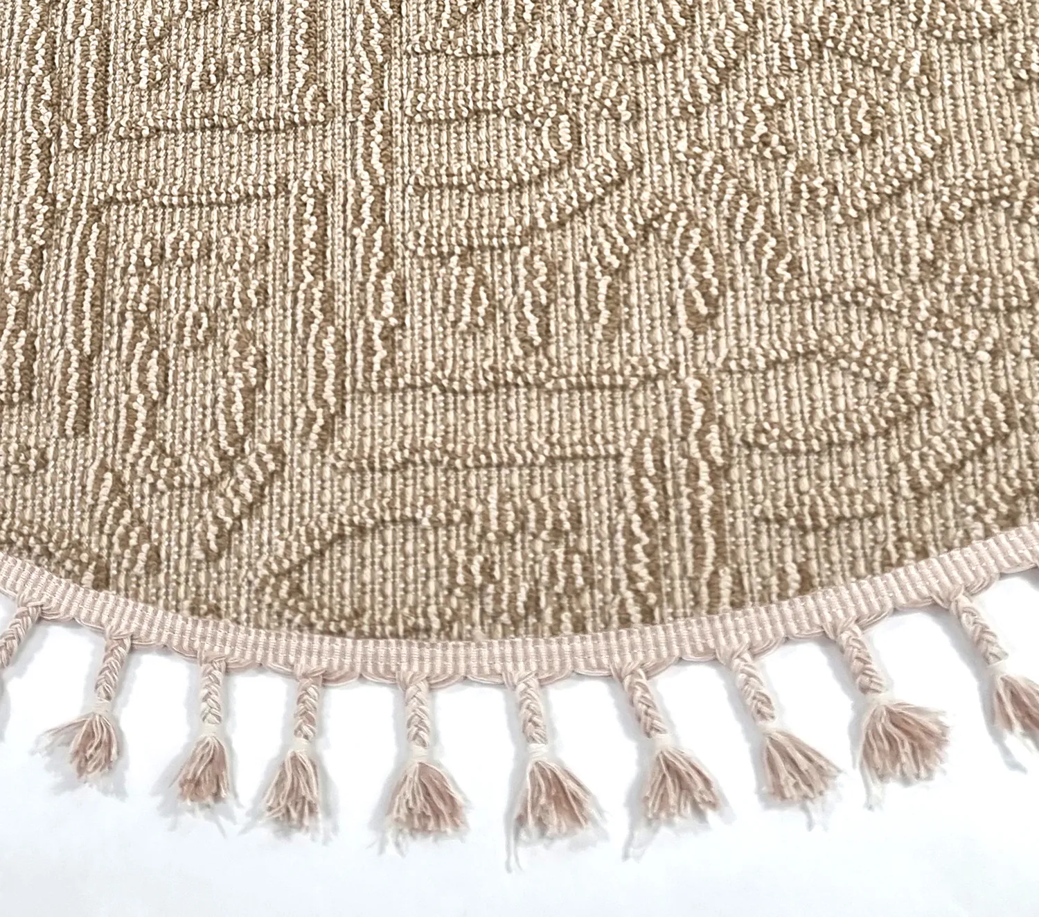 Ronde vloerkleden - Indoor/Outdoor Dorotea (beige)