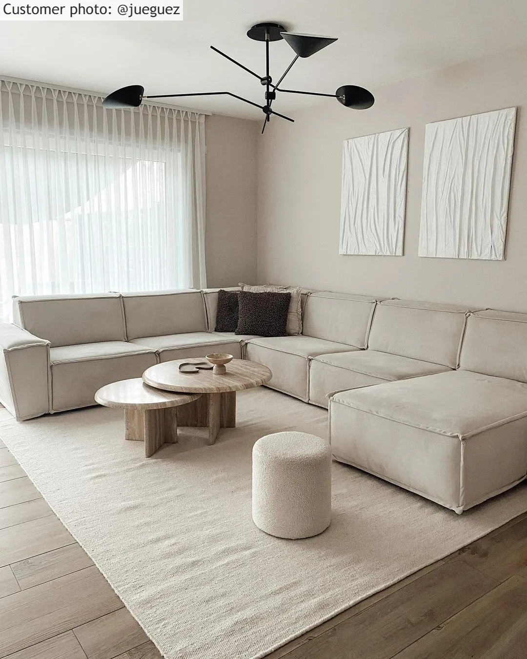 Wollen-vloerkleed - Hamilton (wit)