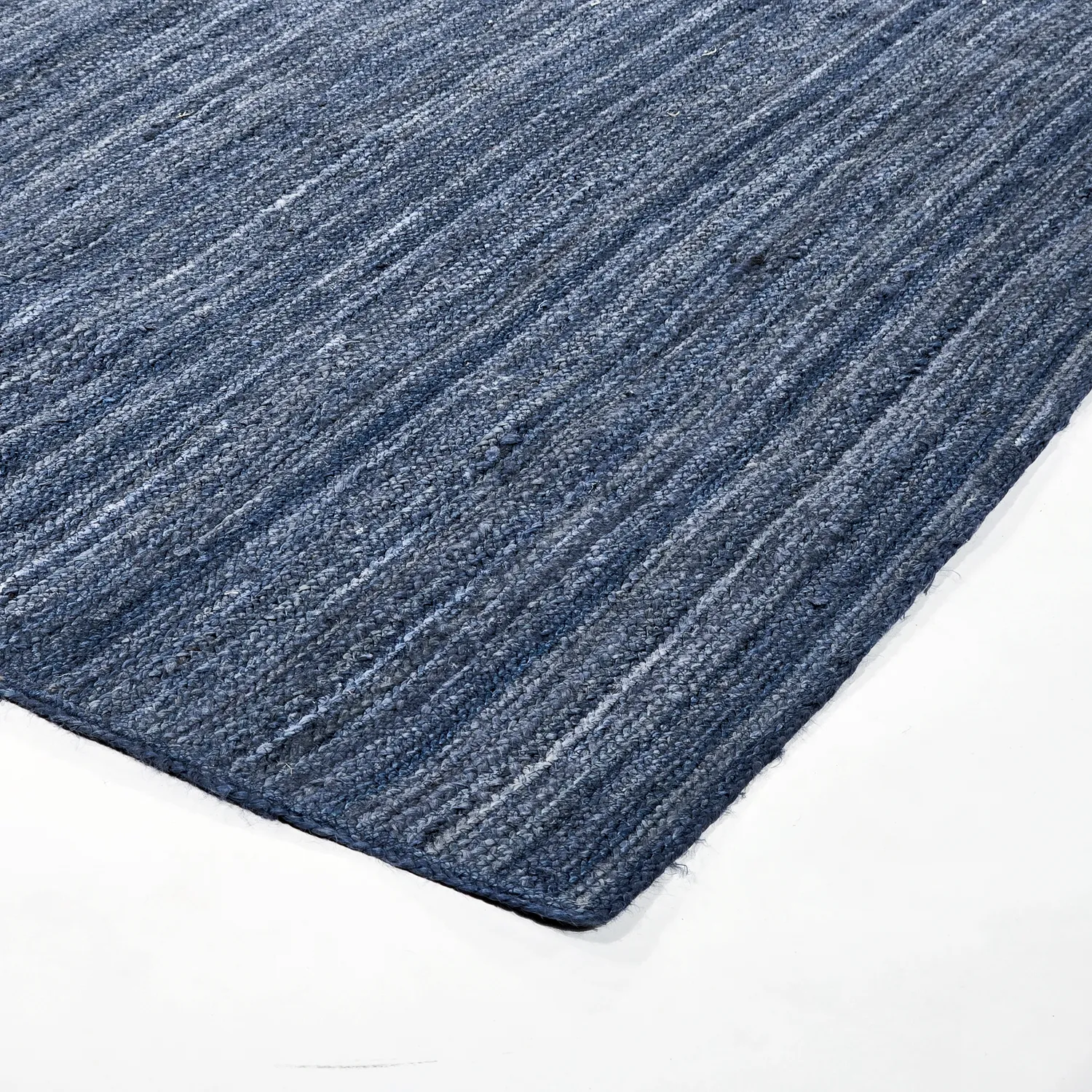 Jute-vloerkleed - Amasia (blauw)
