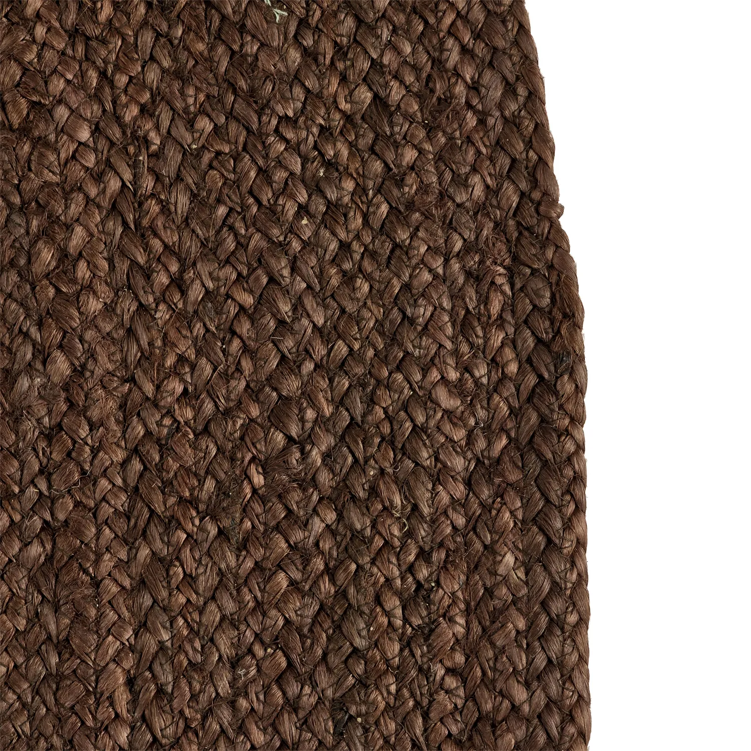 Rond jute vloerkleed - Amasia (bruin)