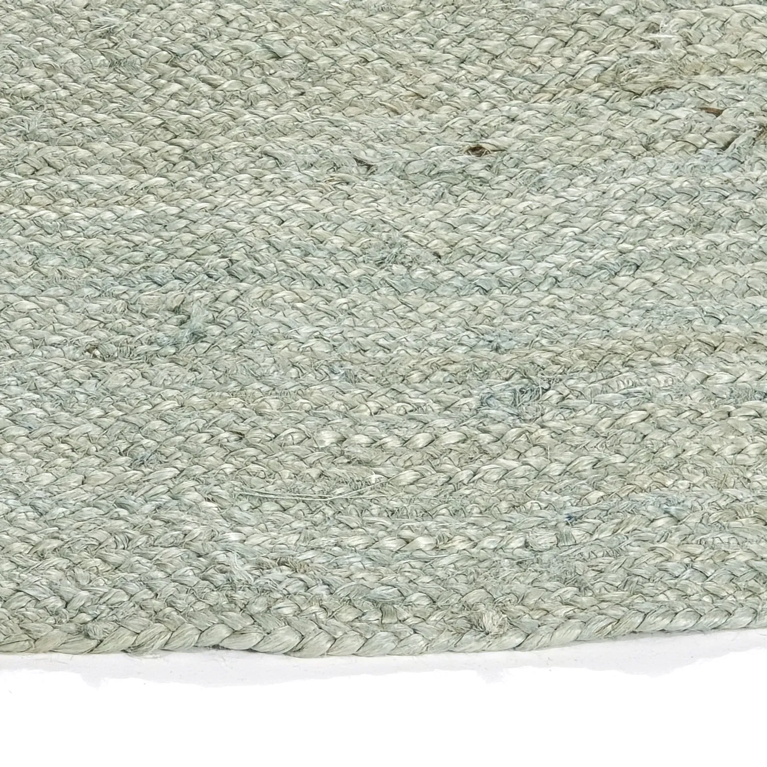 Rond jute vloerkleed - Amasia (grijs)