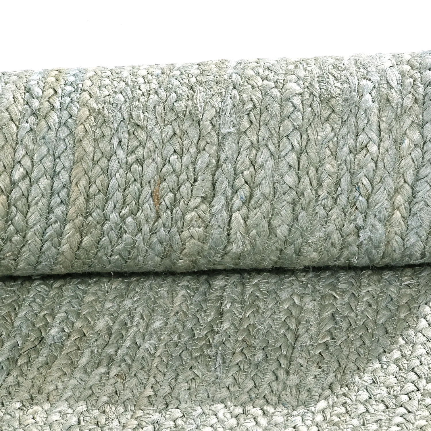 Rond jute vloerkleed - Amasia (grijs)