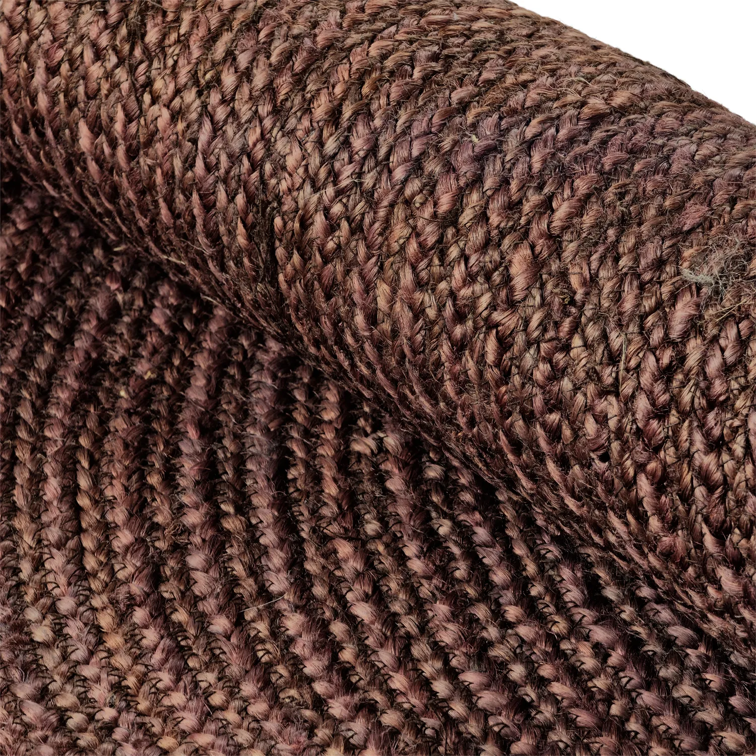 Rond jute vloerkleed - Amasia (koffie)