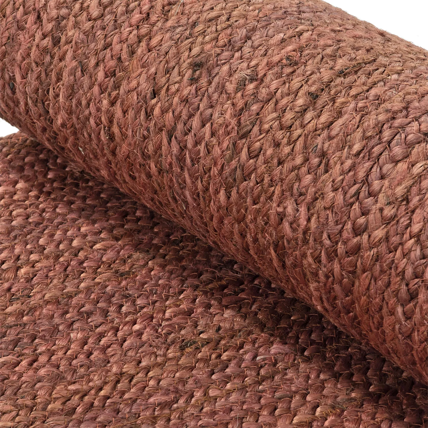 Jute-vloerkleed - Amasia (kastanje)