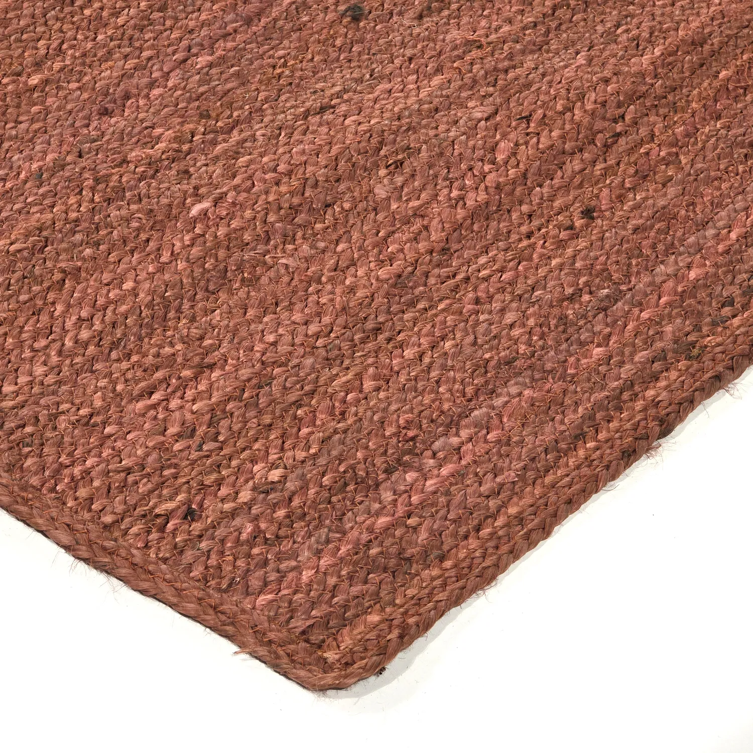 Jute-vloerkleed - Amasia (kastanje)