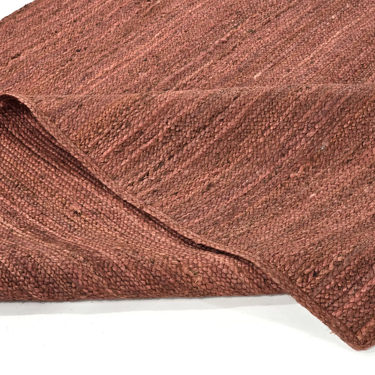 Jute-vloerkleed - Amasia (kastanje)