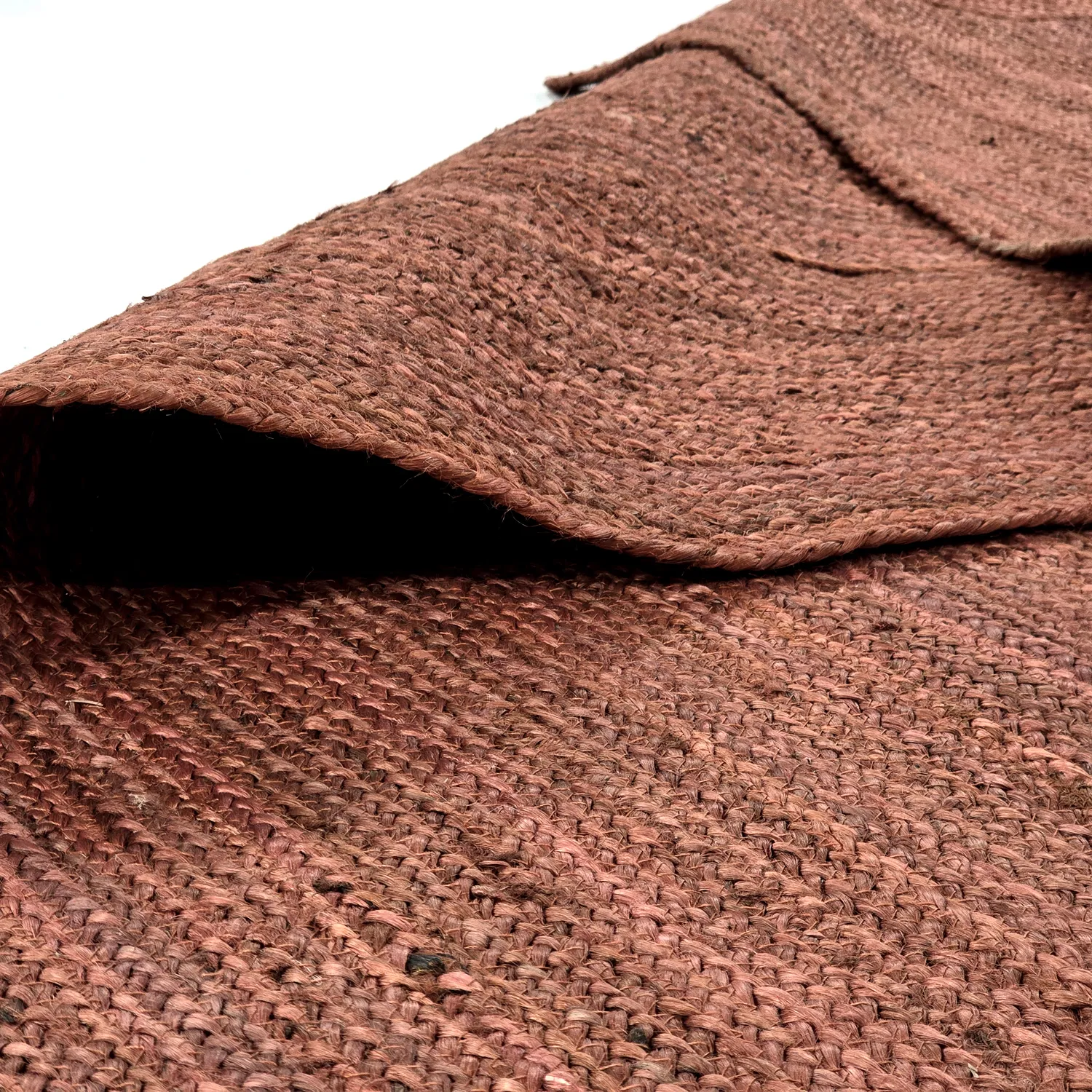 Jute-vloerkleed - Amasia (kastanje)