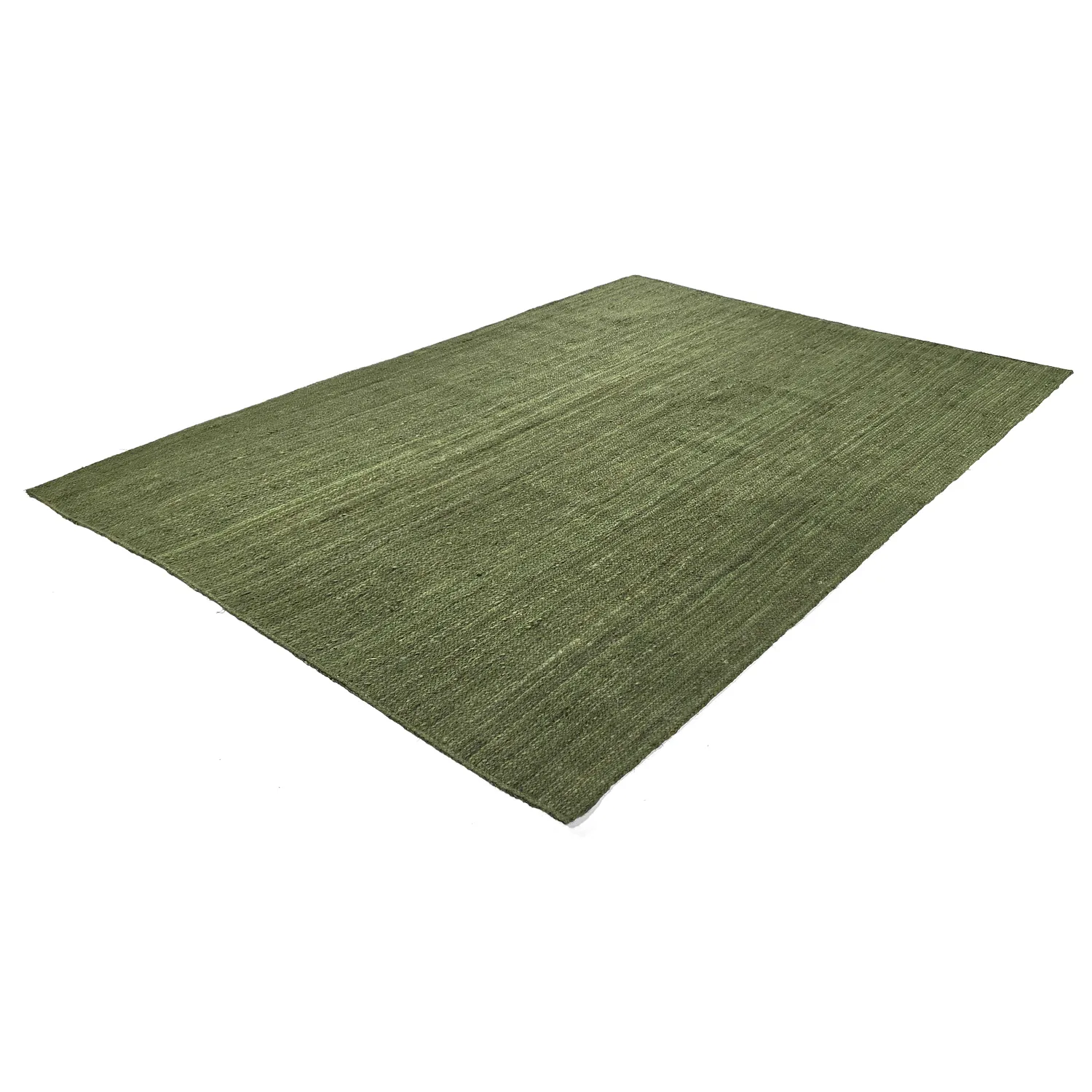 Jute-vloerkleed - Amasia (militair groen)