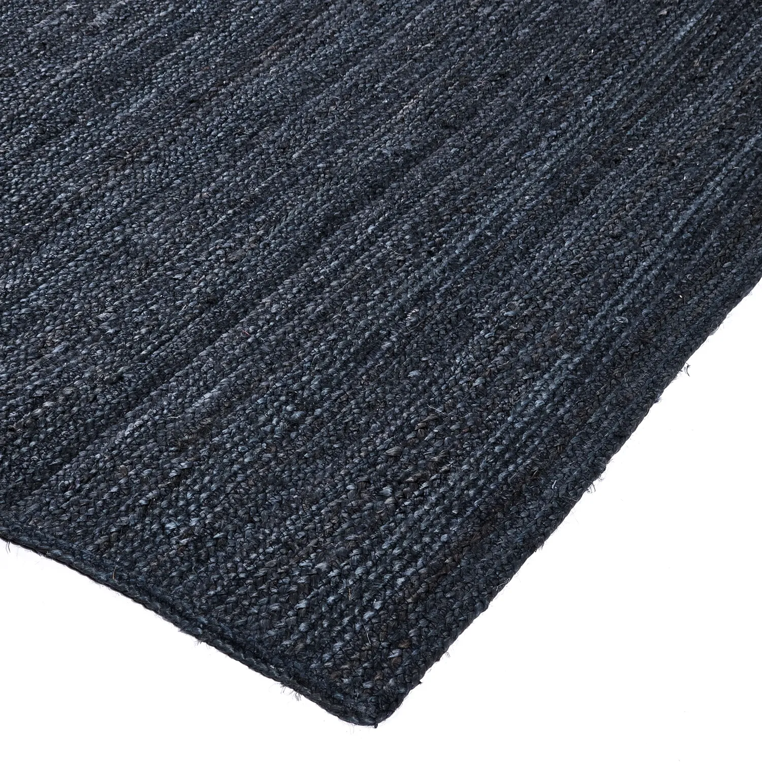 Jute-vloerkleed - Amasia (donkerblauw)