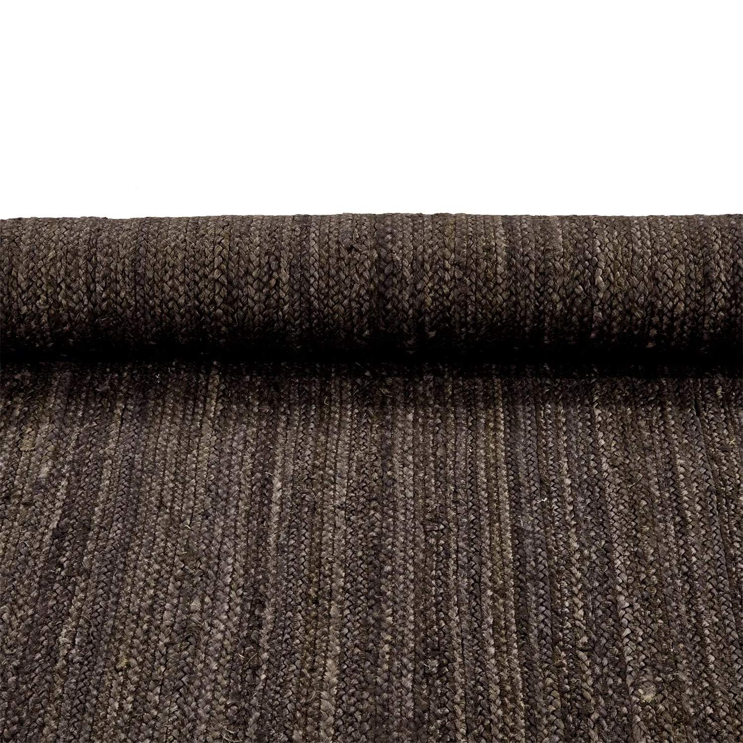 Jute-vloerkleed - Amasia (donker taupe)