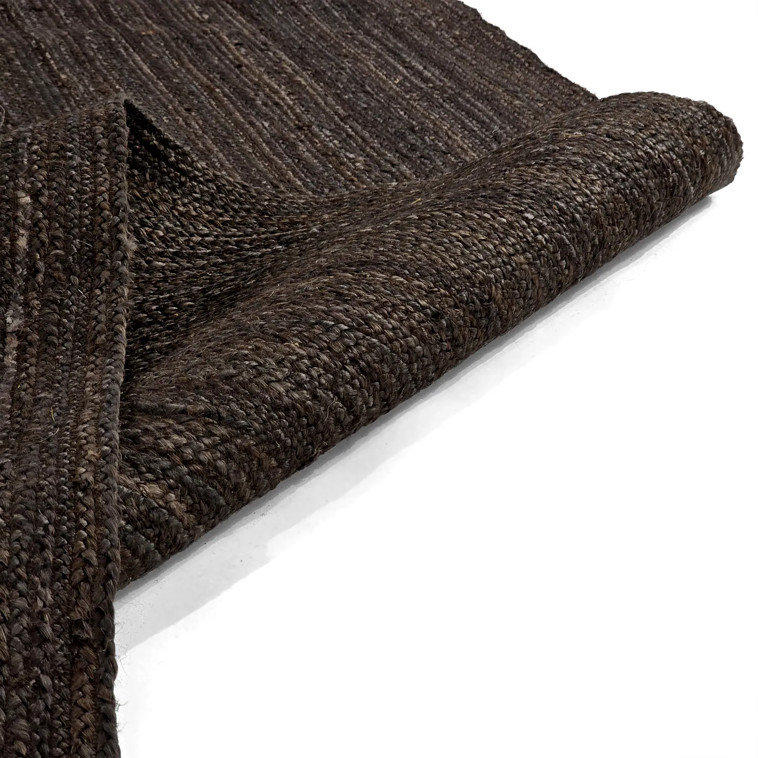 Jute-vloerkleed - Amasia (donker taupe)