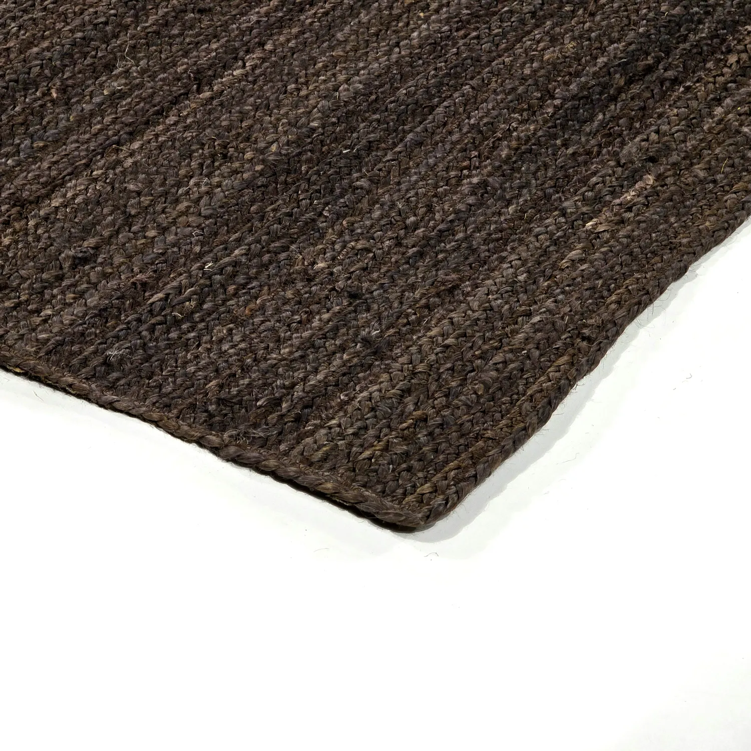 Jute-vloerkleed - Amasia (donker taupe)