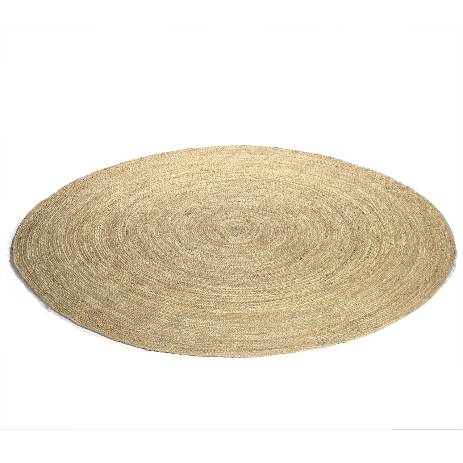Rond jute vloerkleed - Amasia (natuur)
