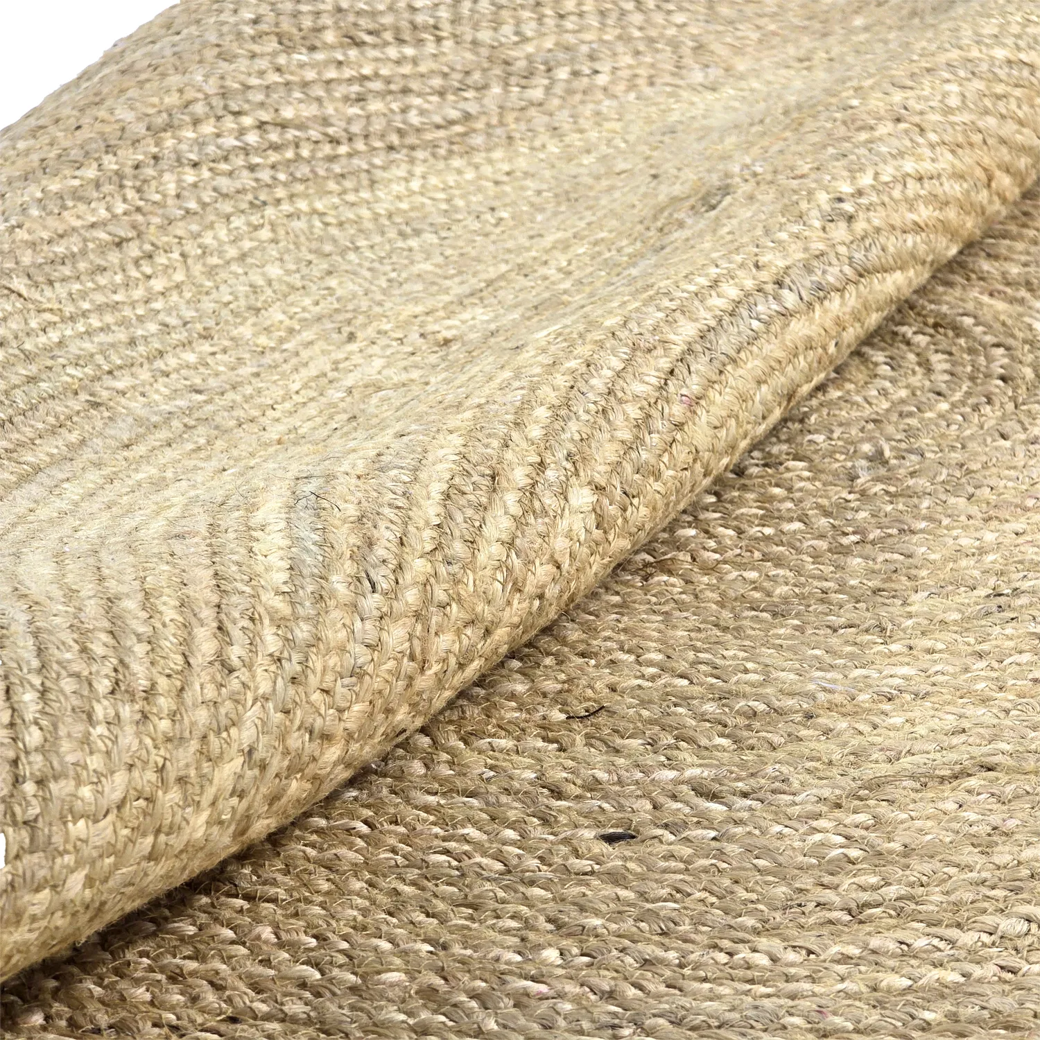 Rond jute vloerkleed - Amasia (natuur)