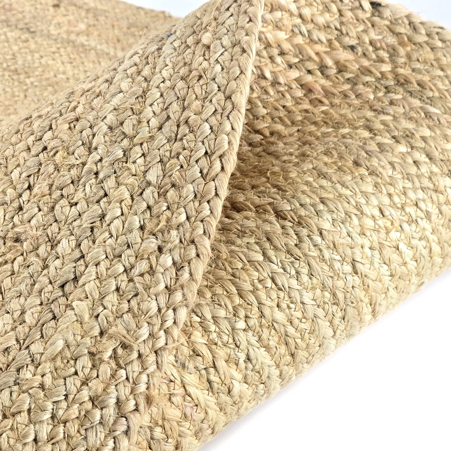 Rond jute vloerkleed - Amasia (natuur)