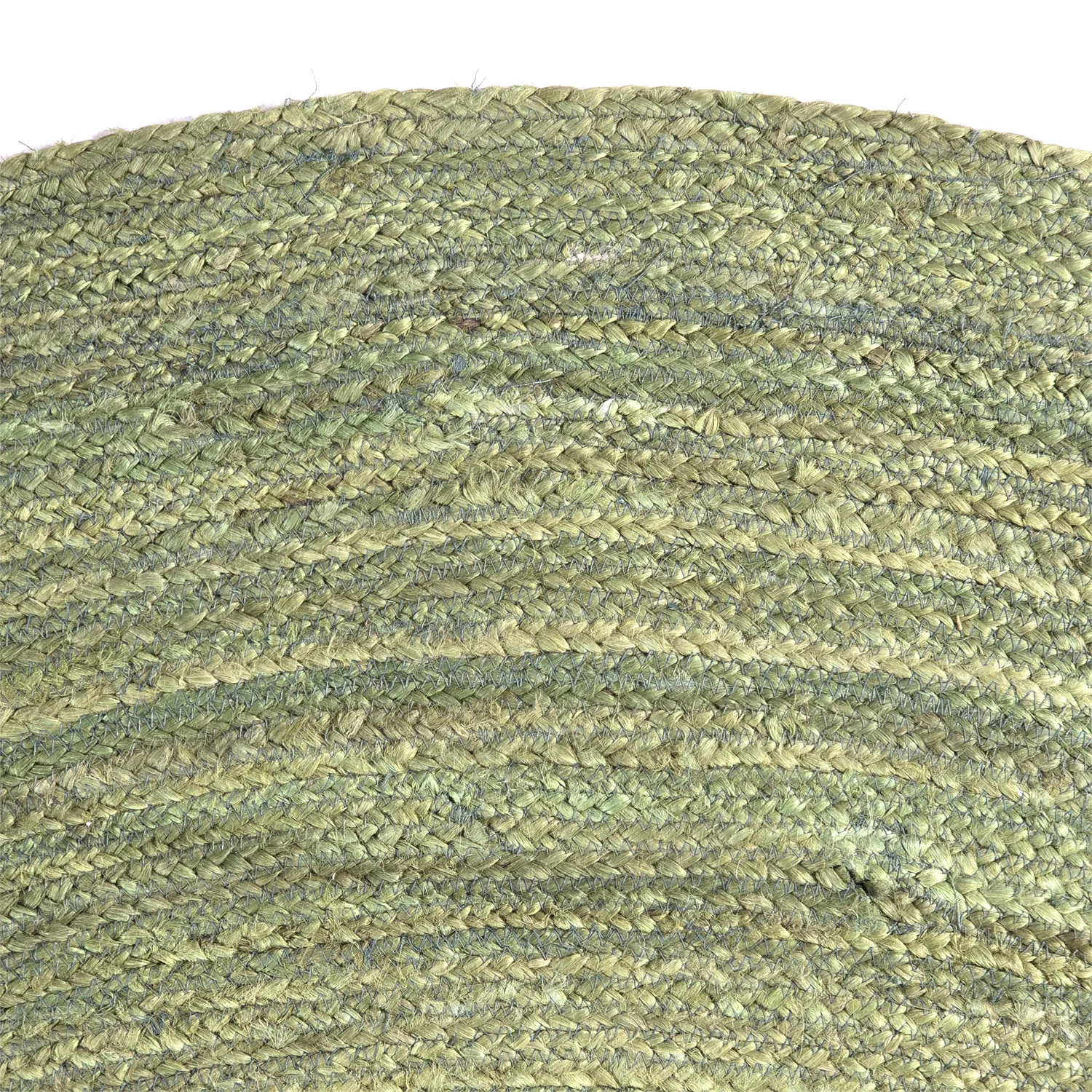 Rond jute vloerkleed - Amasia (olijf)
