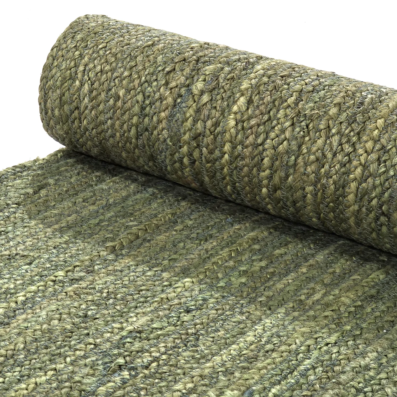 Jute-vloerkleed - Amasia (olijf)