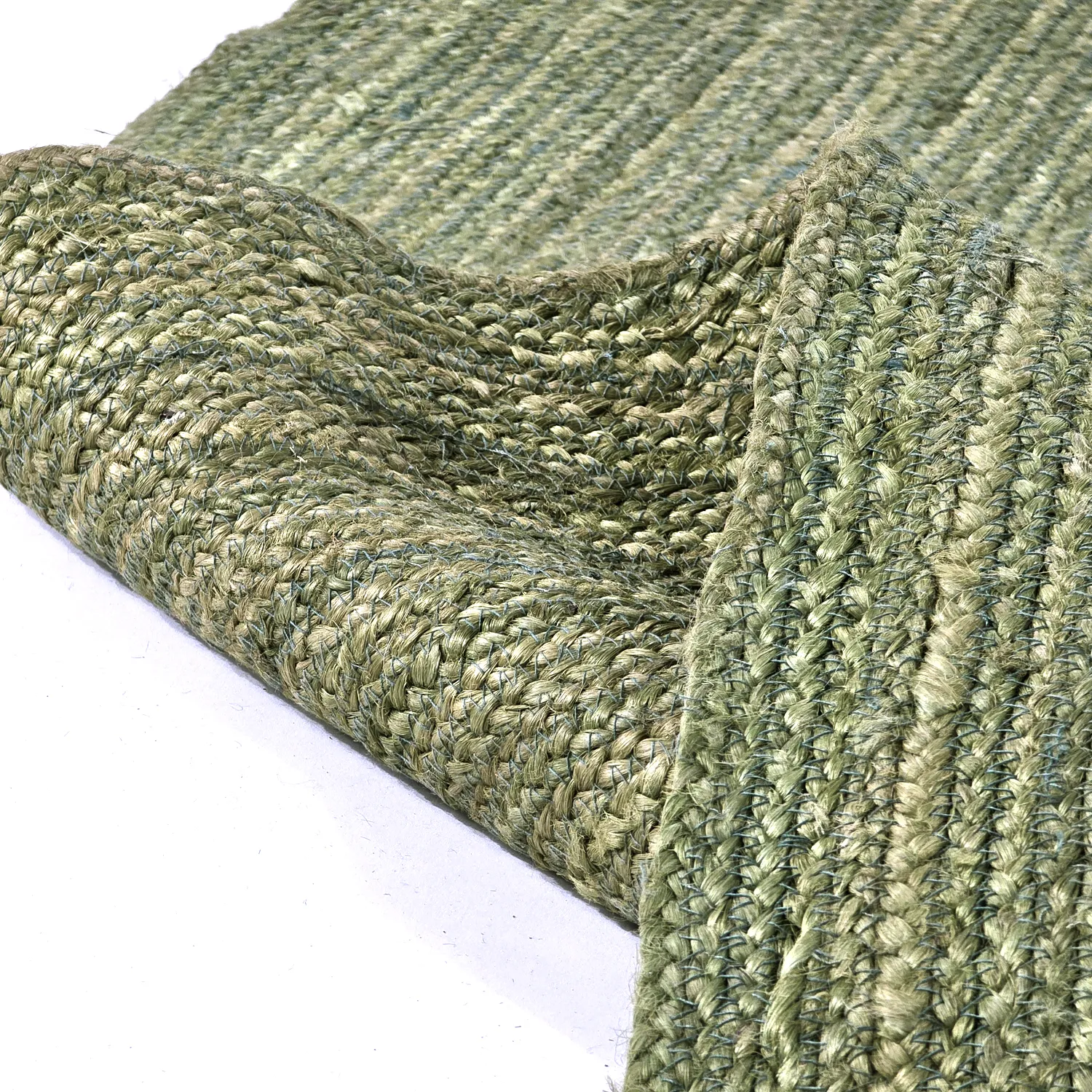 Jute-vloerkleed - Amasia (olijf)