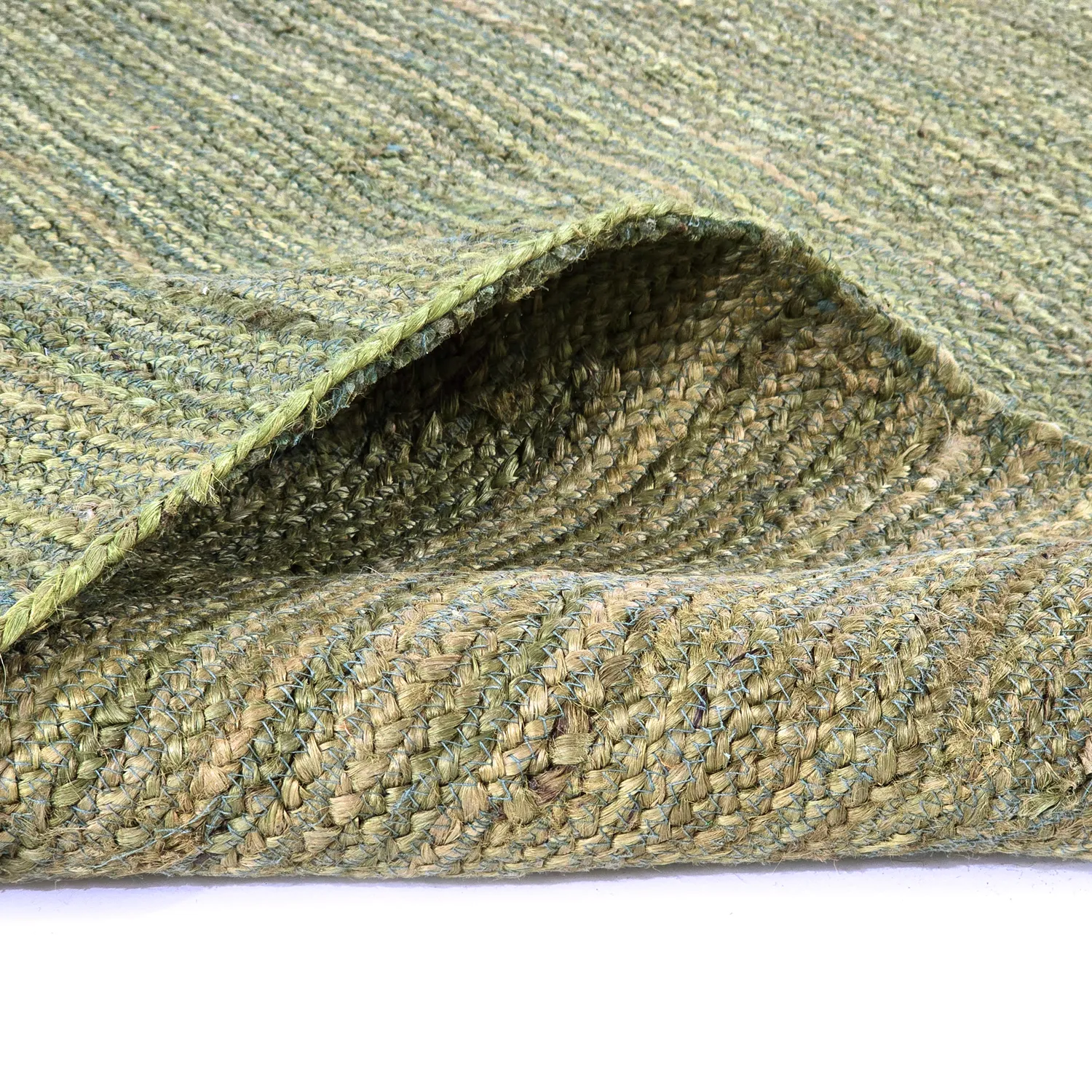 Jute-vloerkleed - Amasia (olijf)