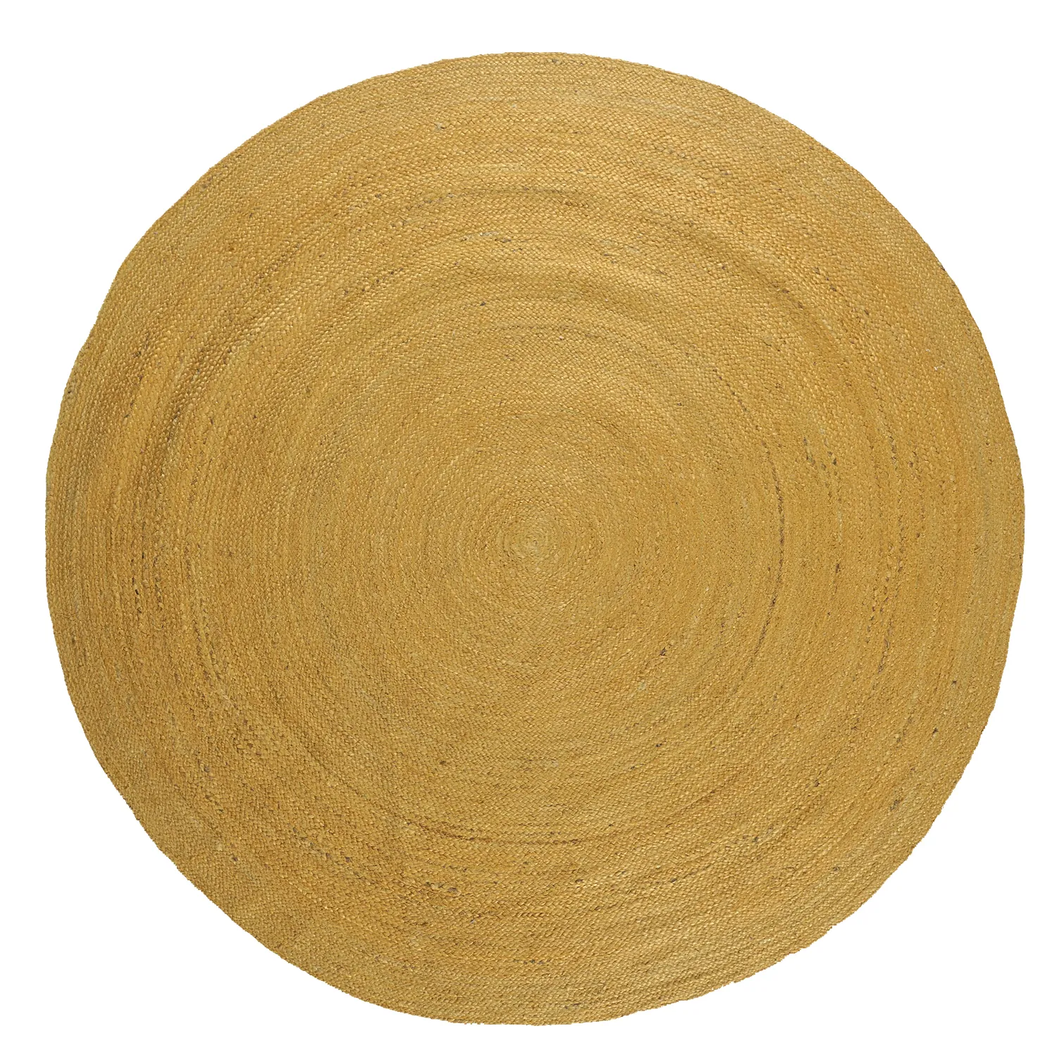 Rond jute vloerkleed - Amasia (oranje)