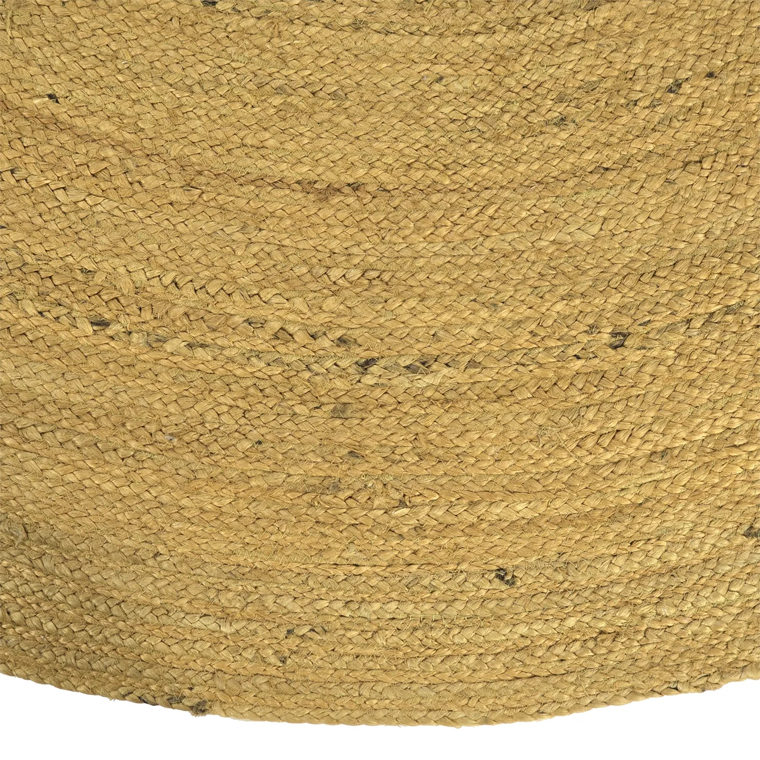 Rond jute vloerkleed - Amasia (oranje)