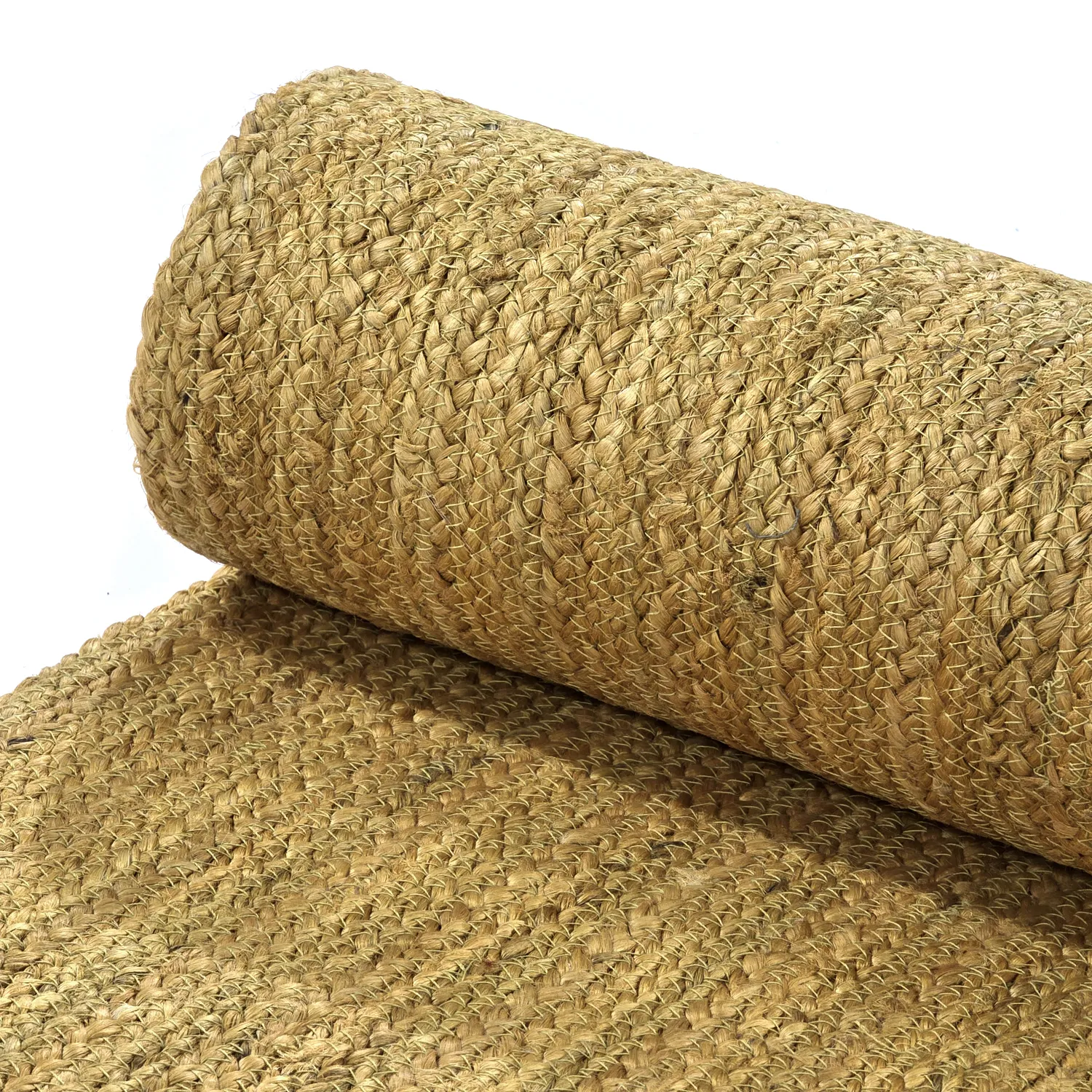 Jute-vloerkleed - Amasia (oranje)
