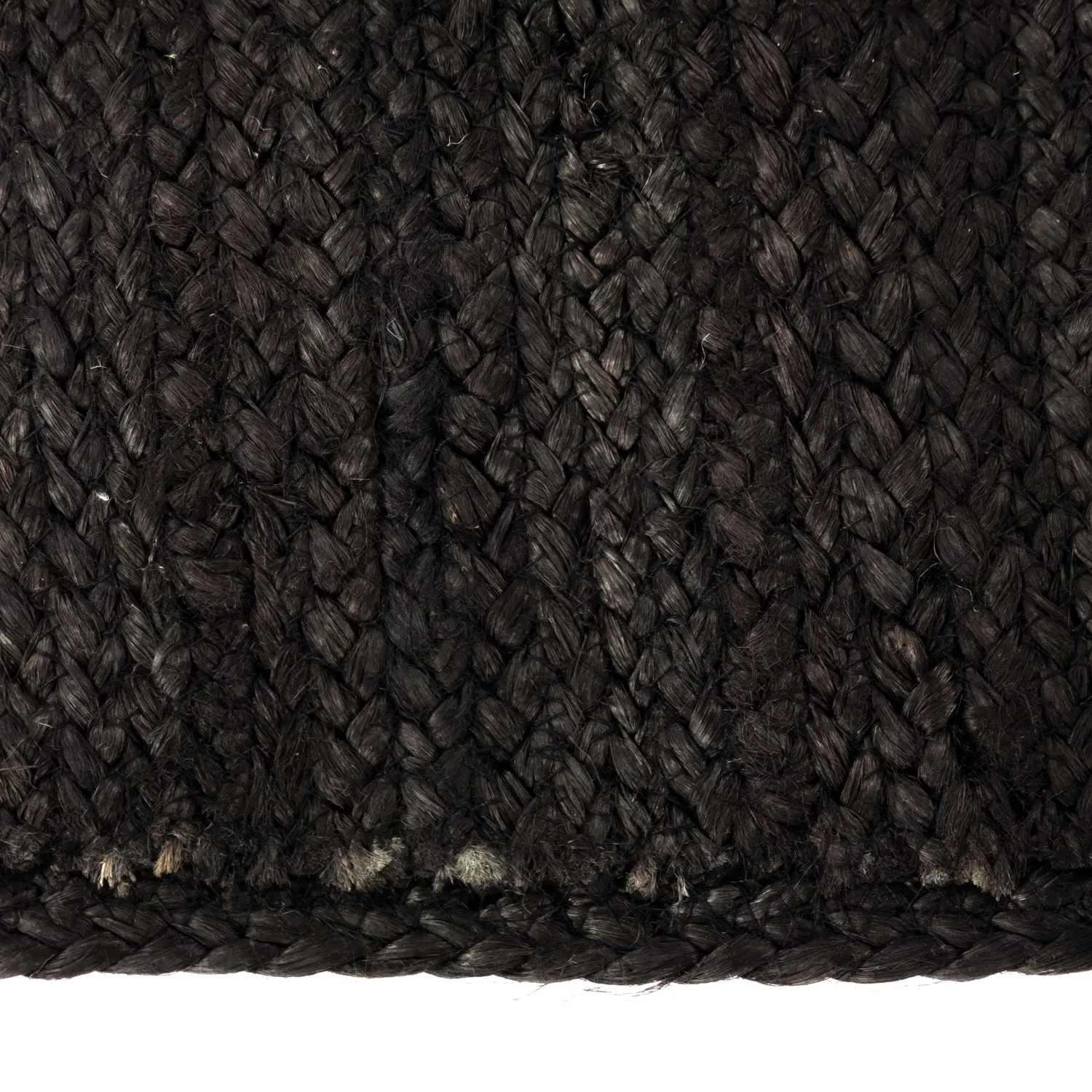 Jute-vloerkleed - Amasia (zwart)