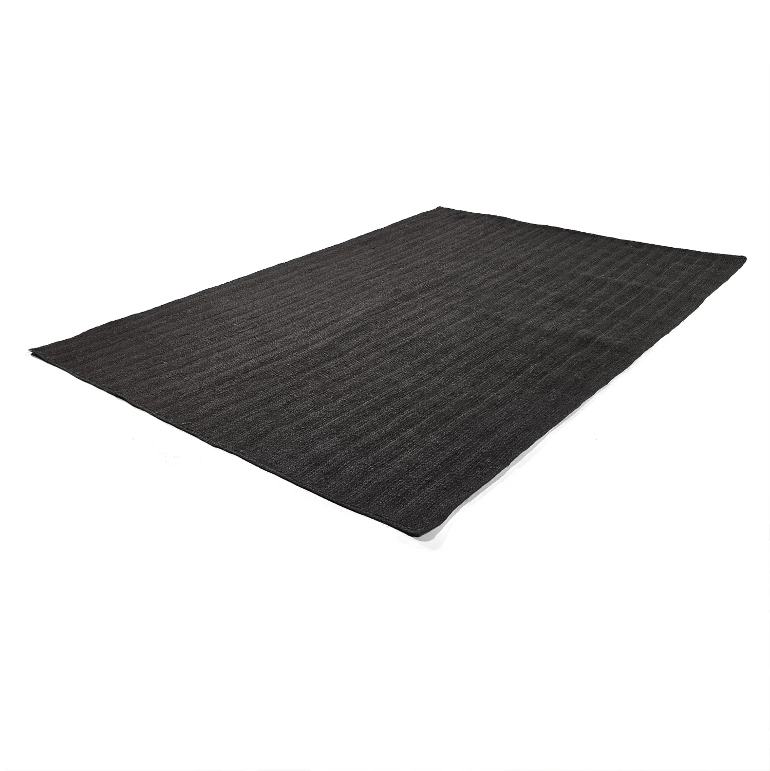 Jute-vloerkleed - Amasia (zwart)