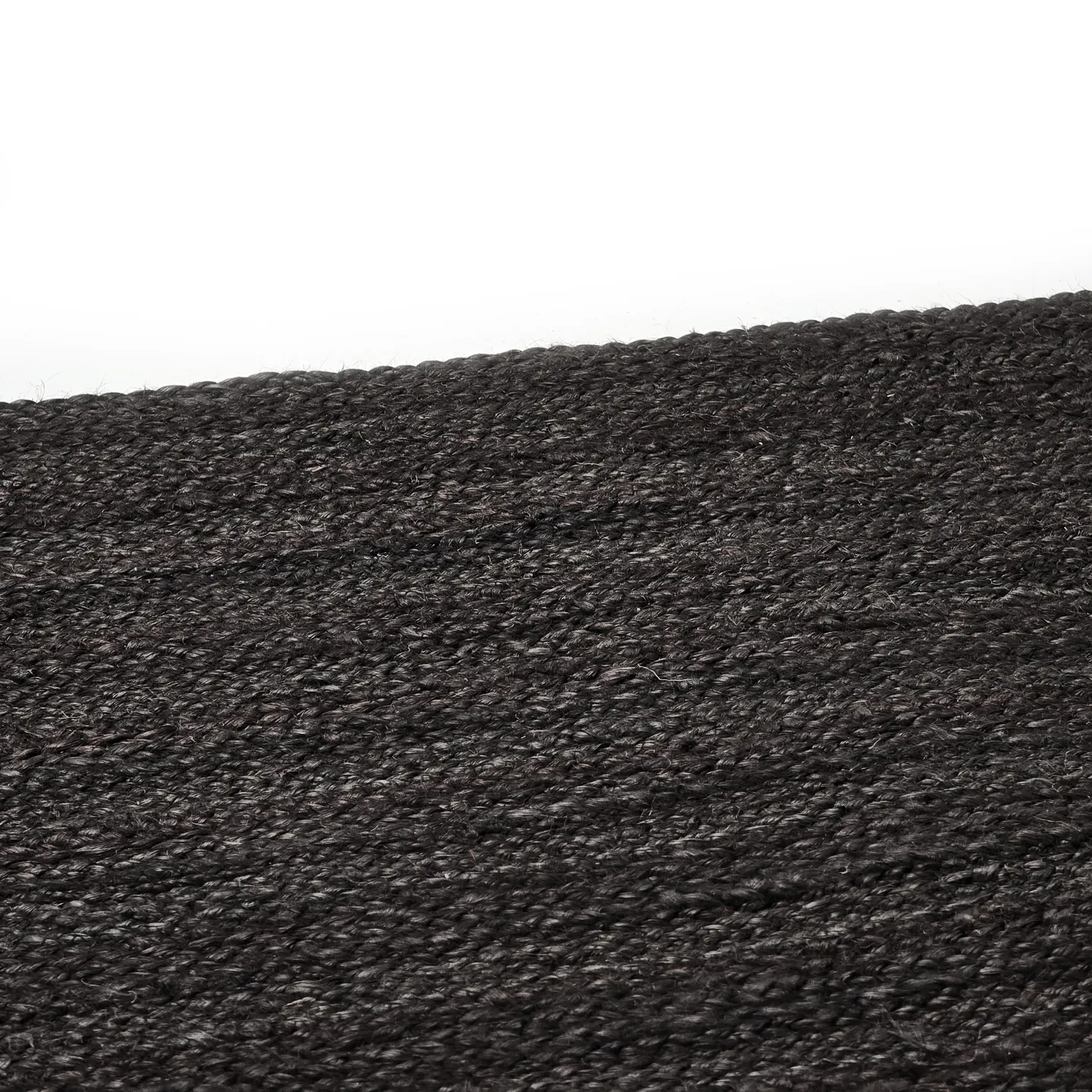 Jute-vloerkleed - Amasia (zwart)