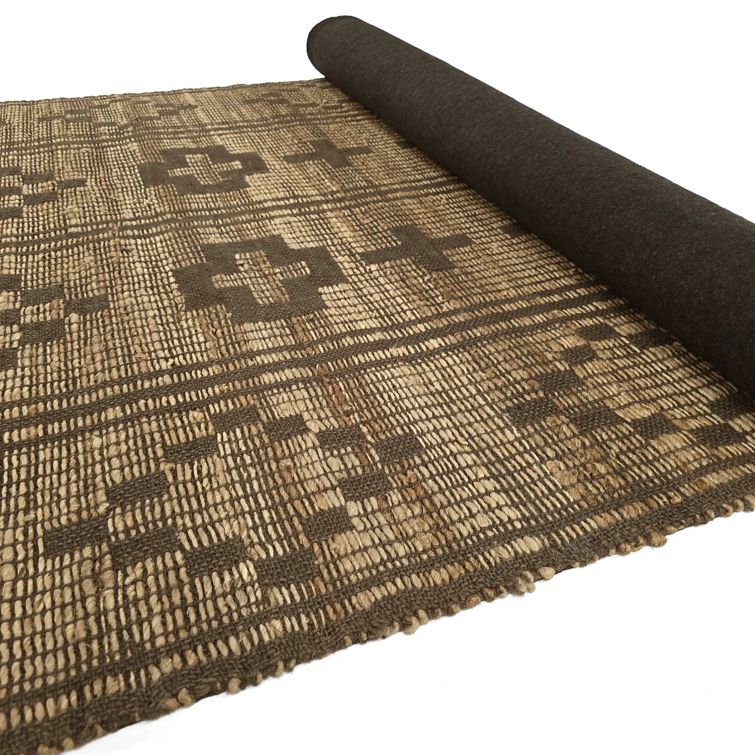 Jute-vloerkleed - Daria (bruin)