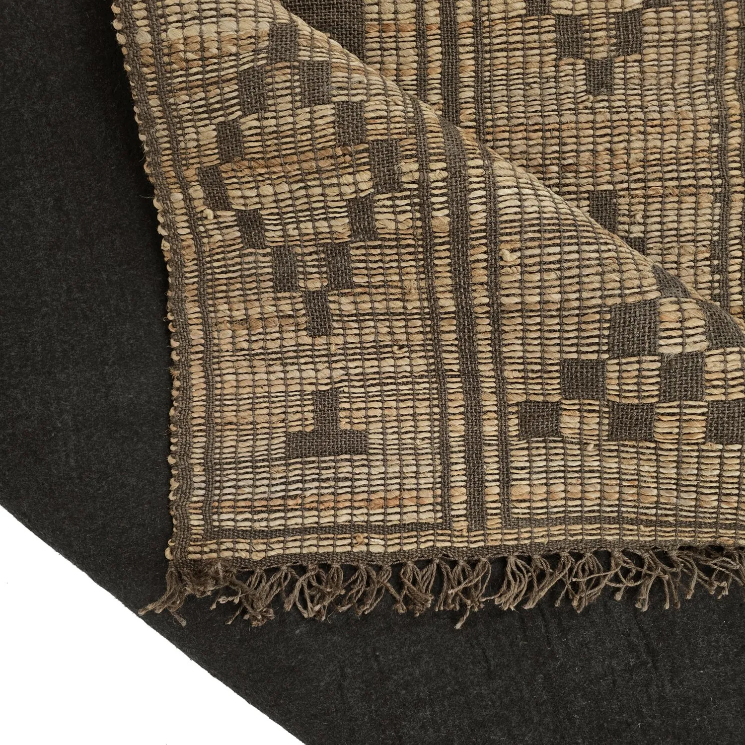 Jute-vloerkleed - Daria (bruin)