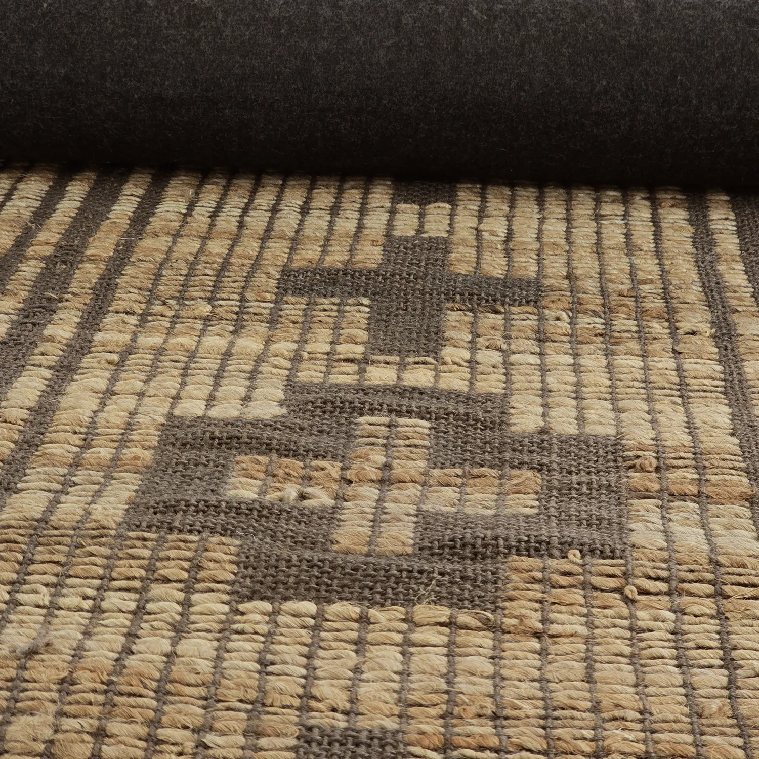 Jute-vloerkleed - Daria (bruin)