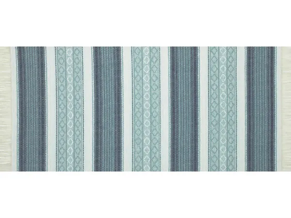 Plastic-kleden - Horredskleden Karl (blauw)