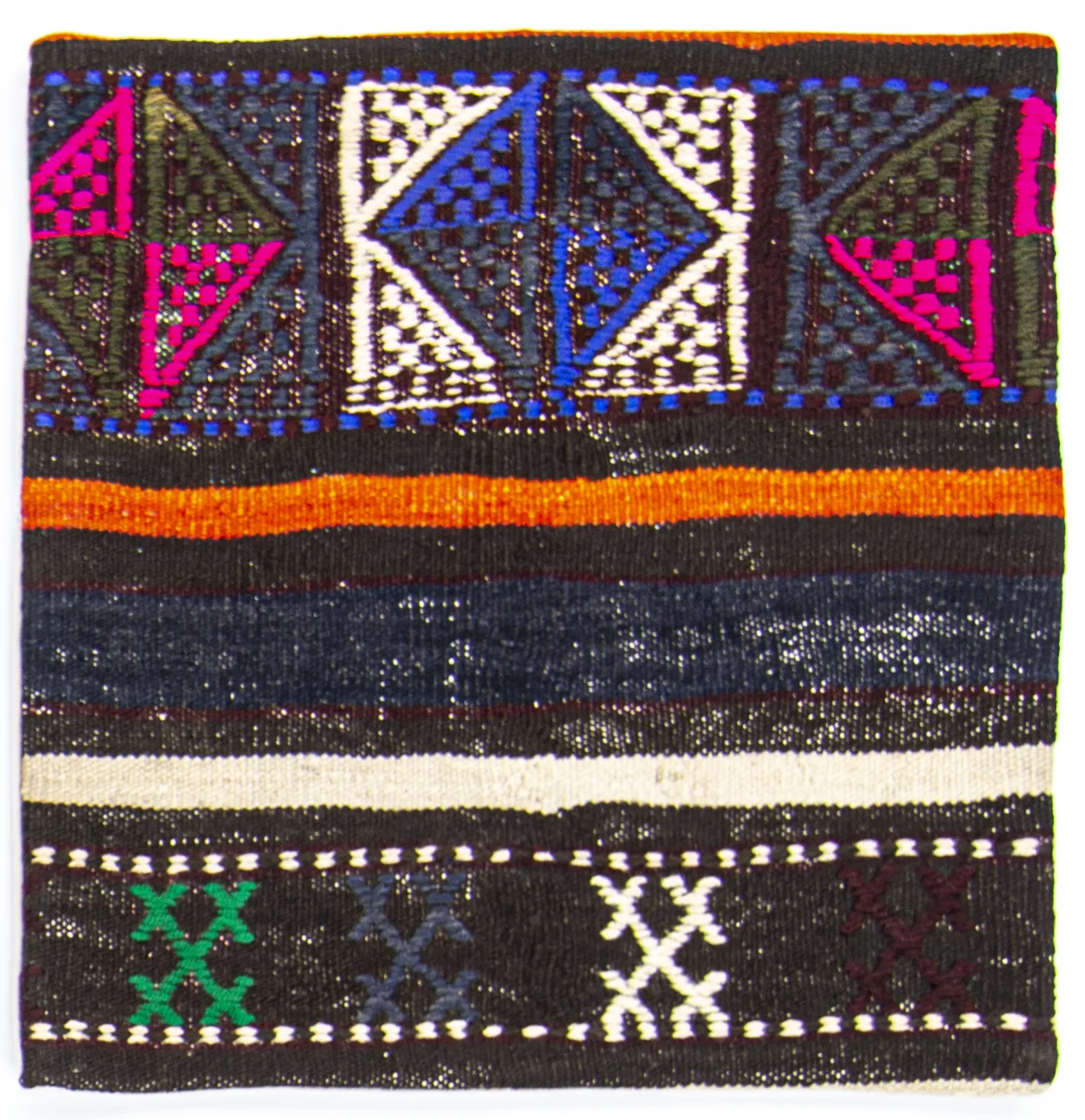 Kelim-kussens (kussensloop) 40 x 40 cm