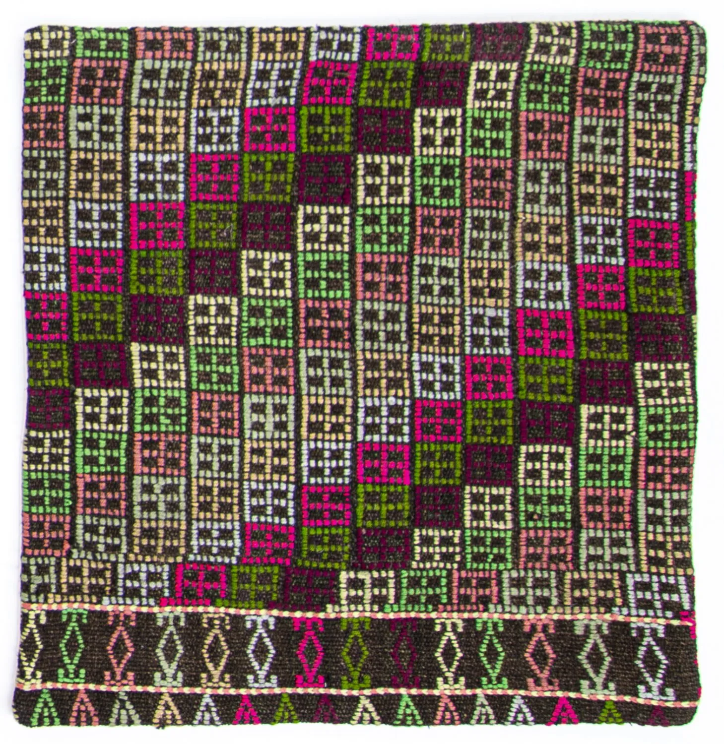 Kelim-kussens (kussensloop) 60 x 60 cm
