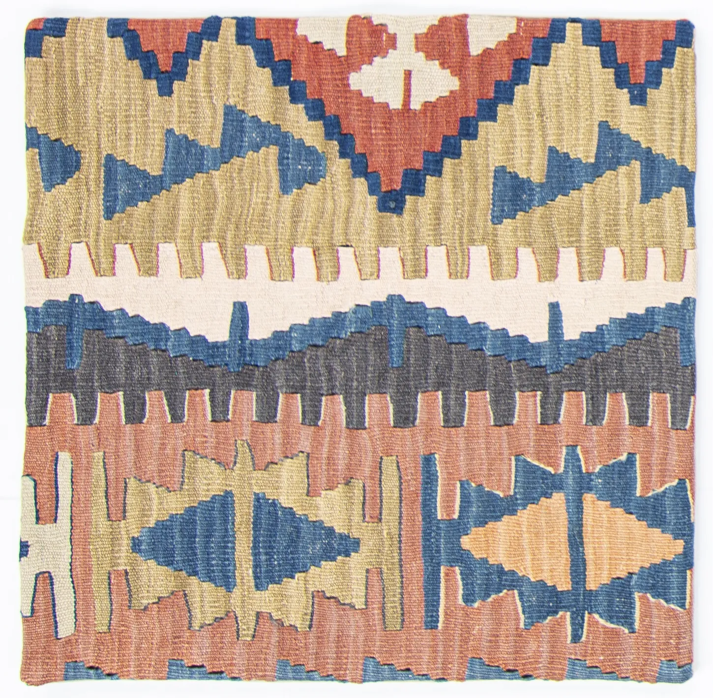 Kelim-kussens (kussensloop) 50 x 50 cm