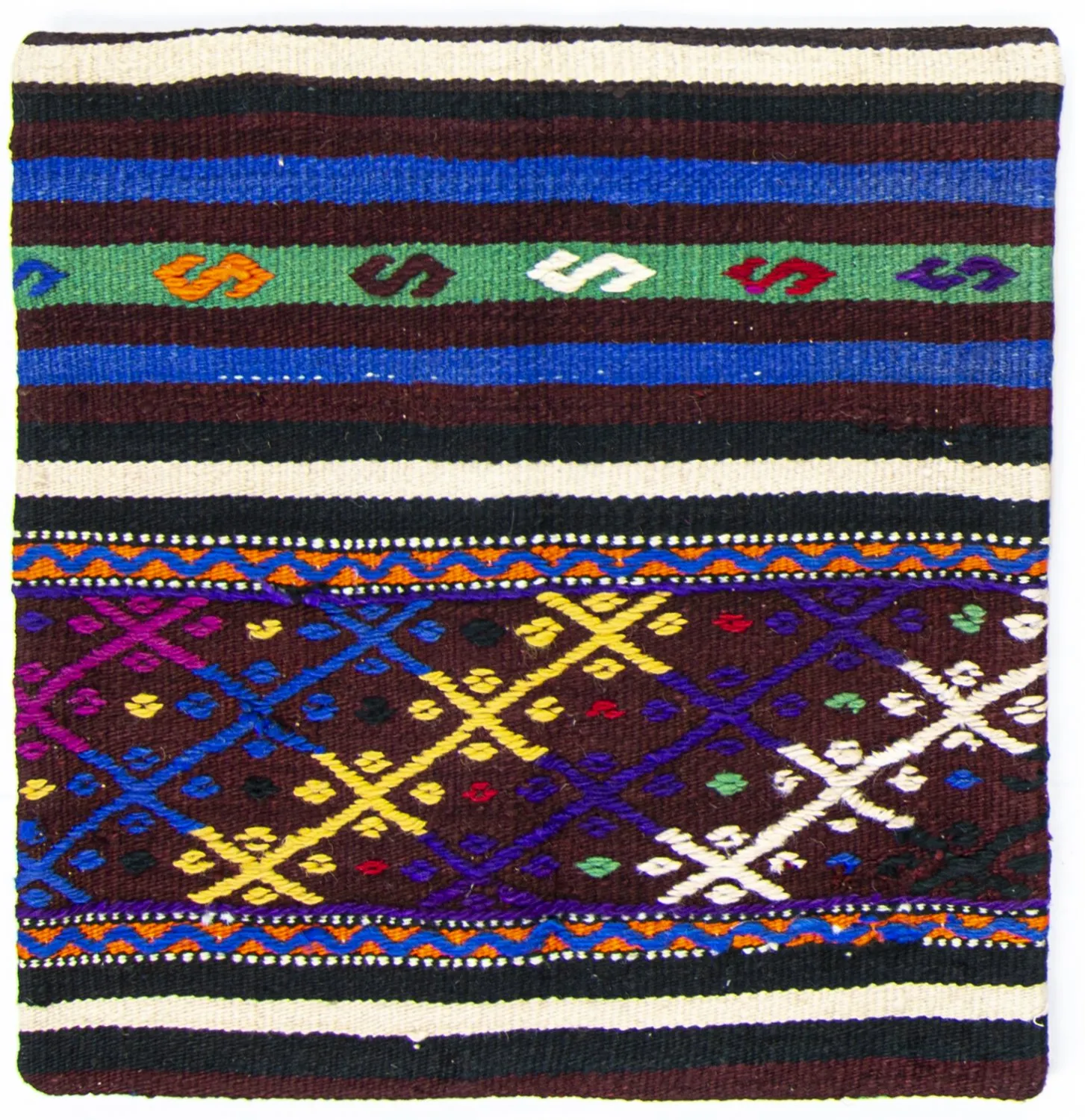Kelim-kussens (kussensloop) 50 x 50 cm