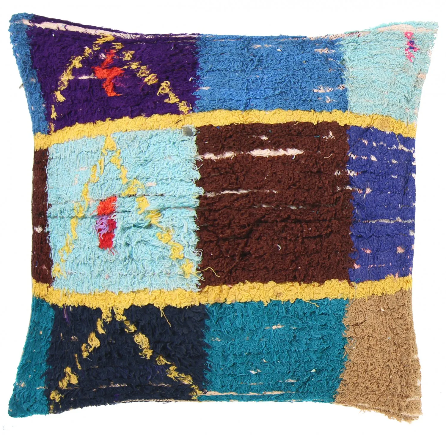 Kussensloop - Boucherouite 75 x 75 cm