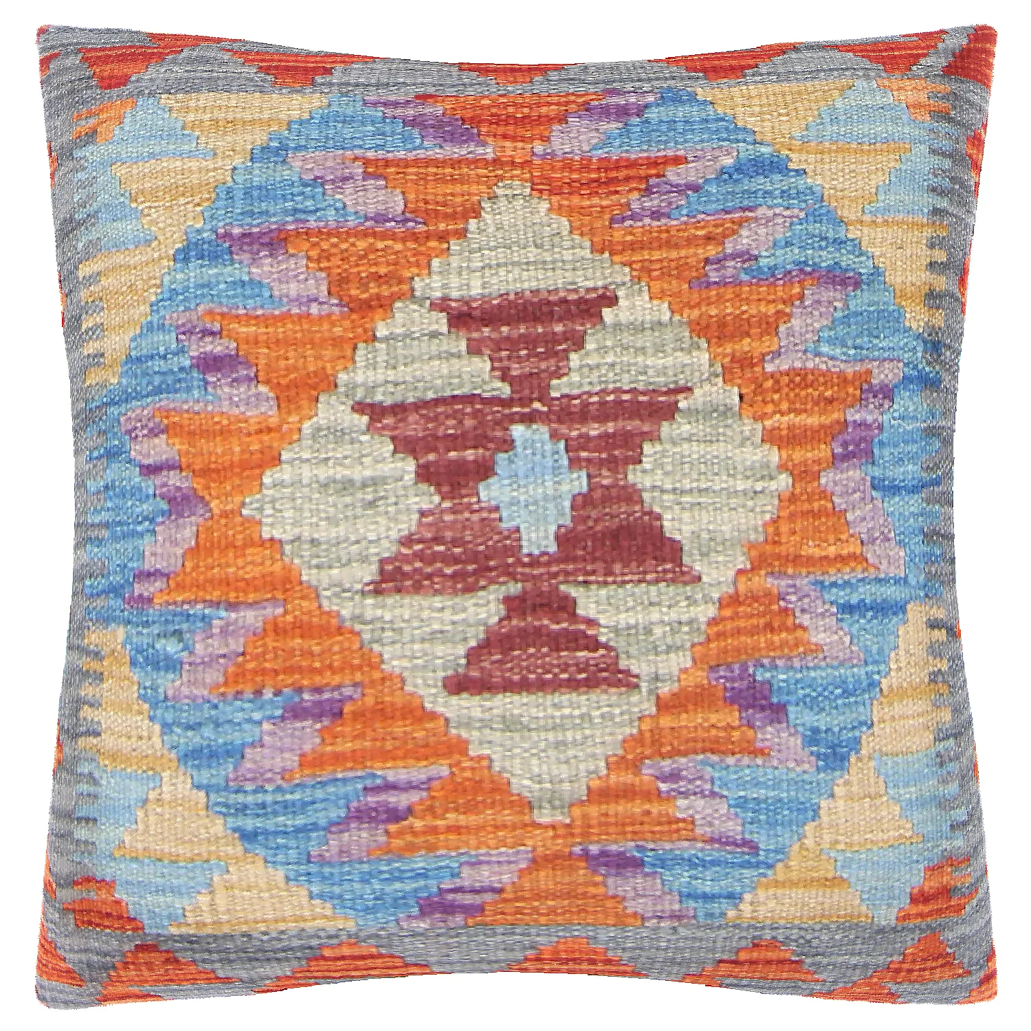 Kelim-kussens (kussensloop) 45 x 45 cm