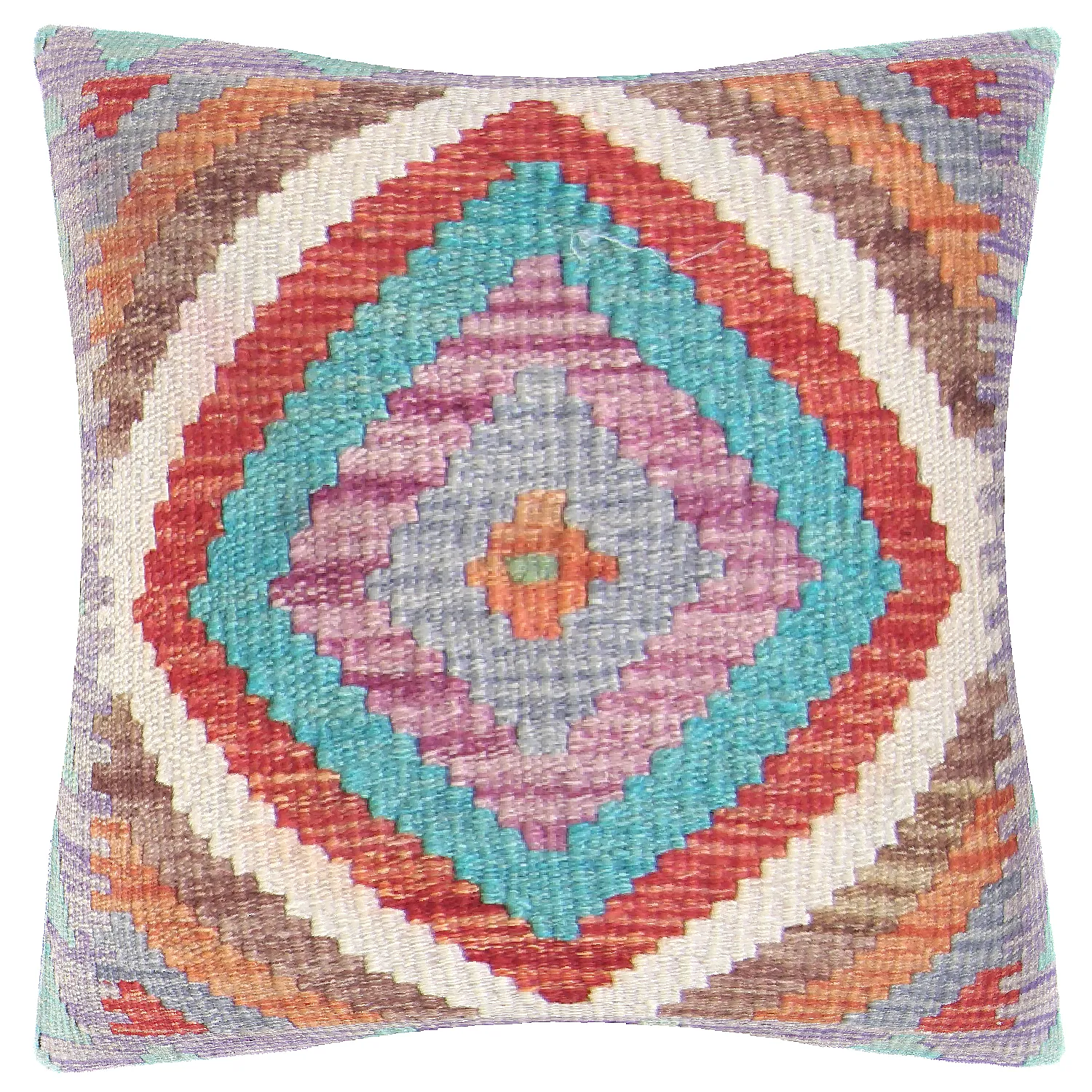 Kelim-kussens (kussensloop) 45 x 45 cm