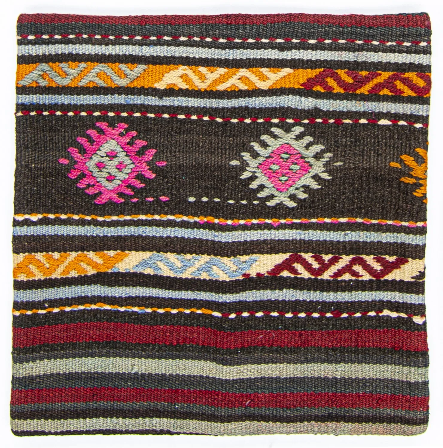 Kelim-kussens (kussensloop) 50 x 50 cm