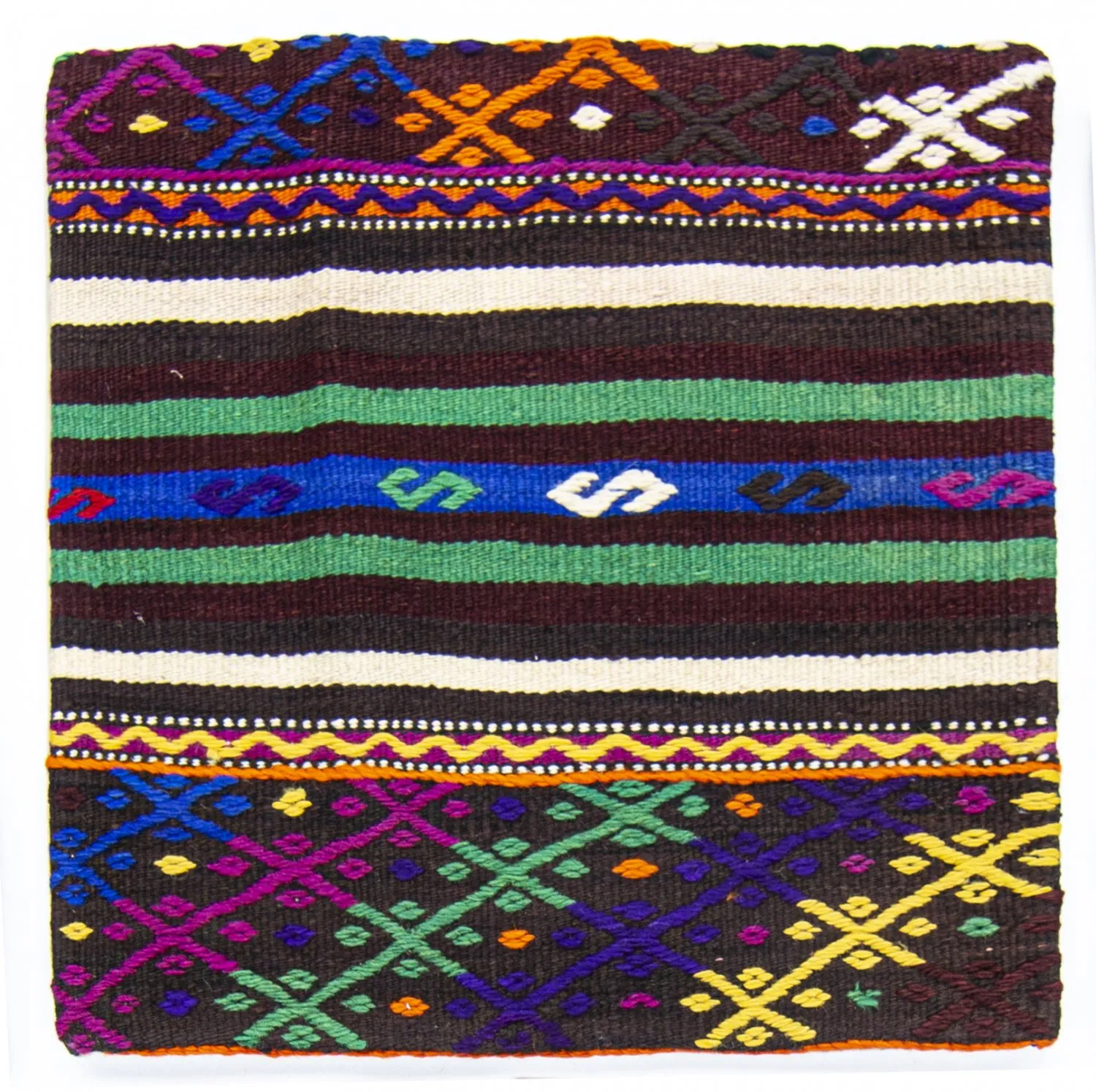 Kelim-kussens (kussensloop) 50 x 50 cm