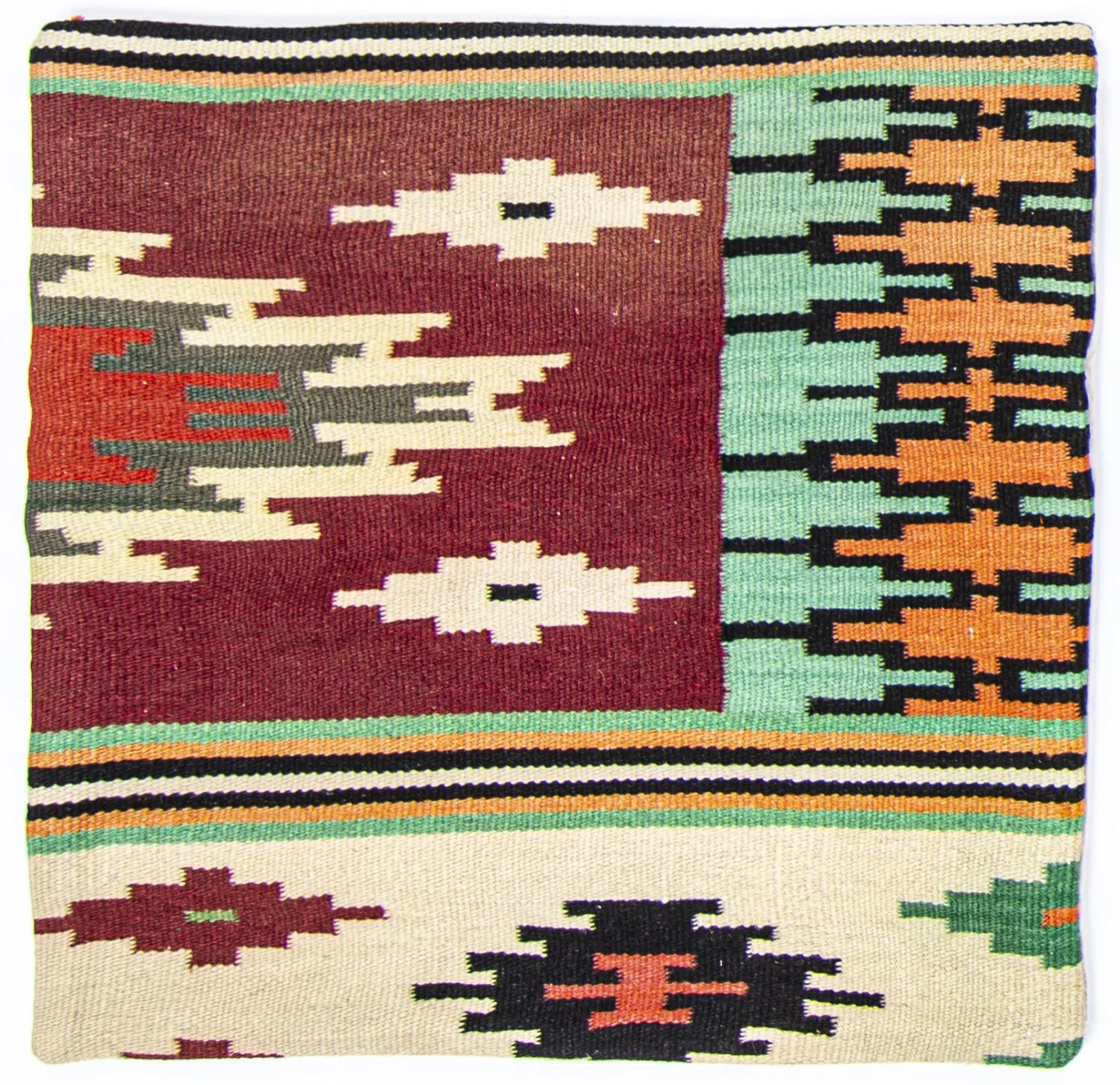 Kelim-kussens (kussensloop) 50 x 50 cm