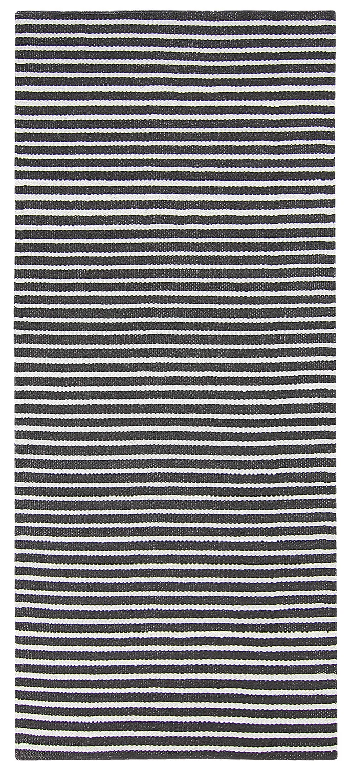 Plastic-kleden - Kensington (zwart/wit)